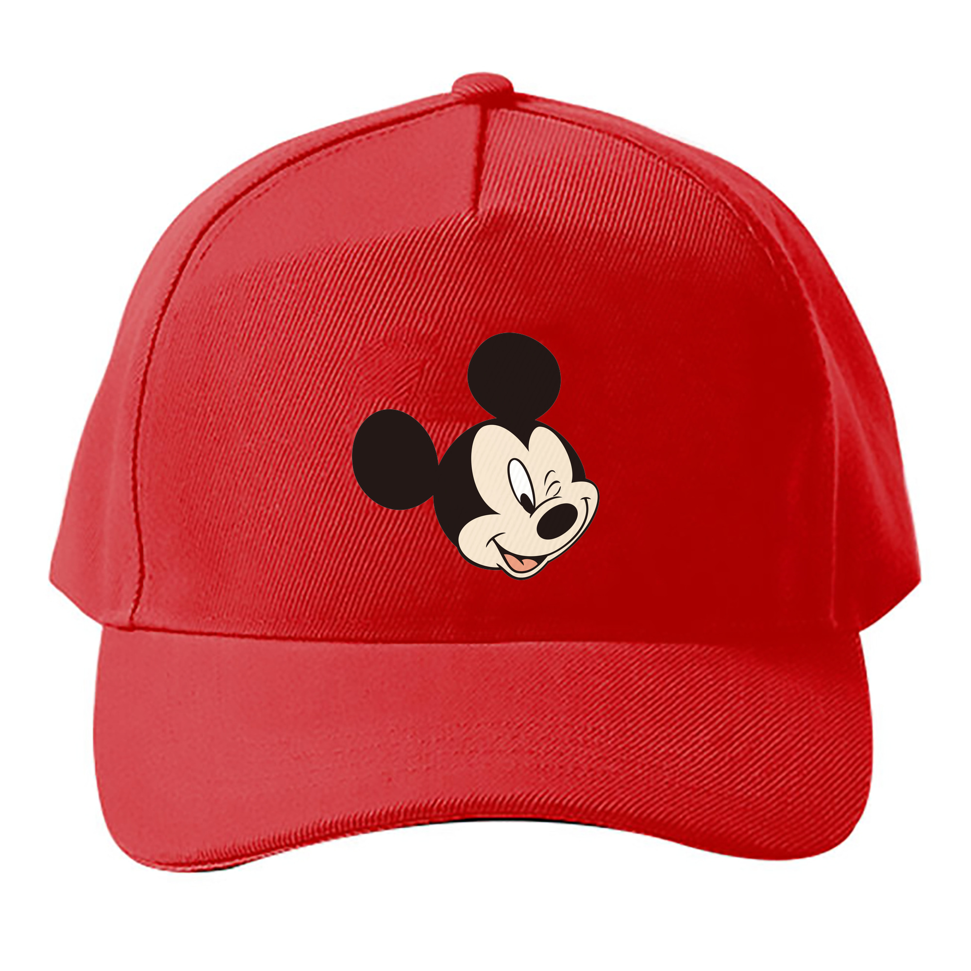 （画像用） ミッキーマウス Mickey Mouse ベースボールキャップ 綿100％ 男女兼用 帽子 スポーツ