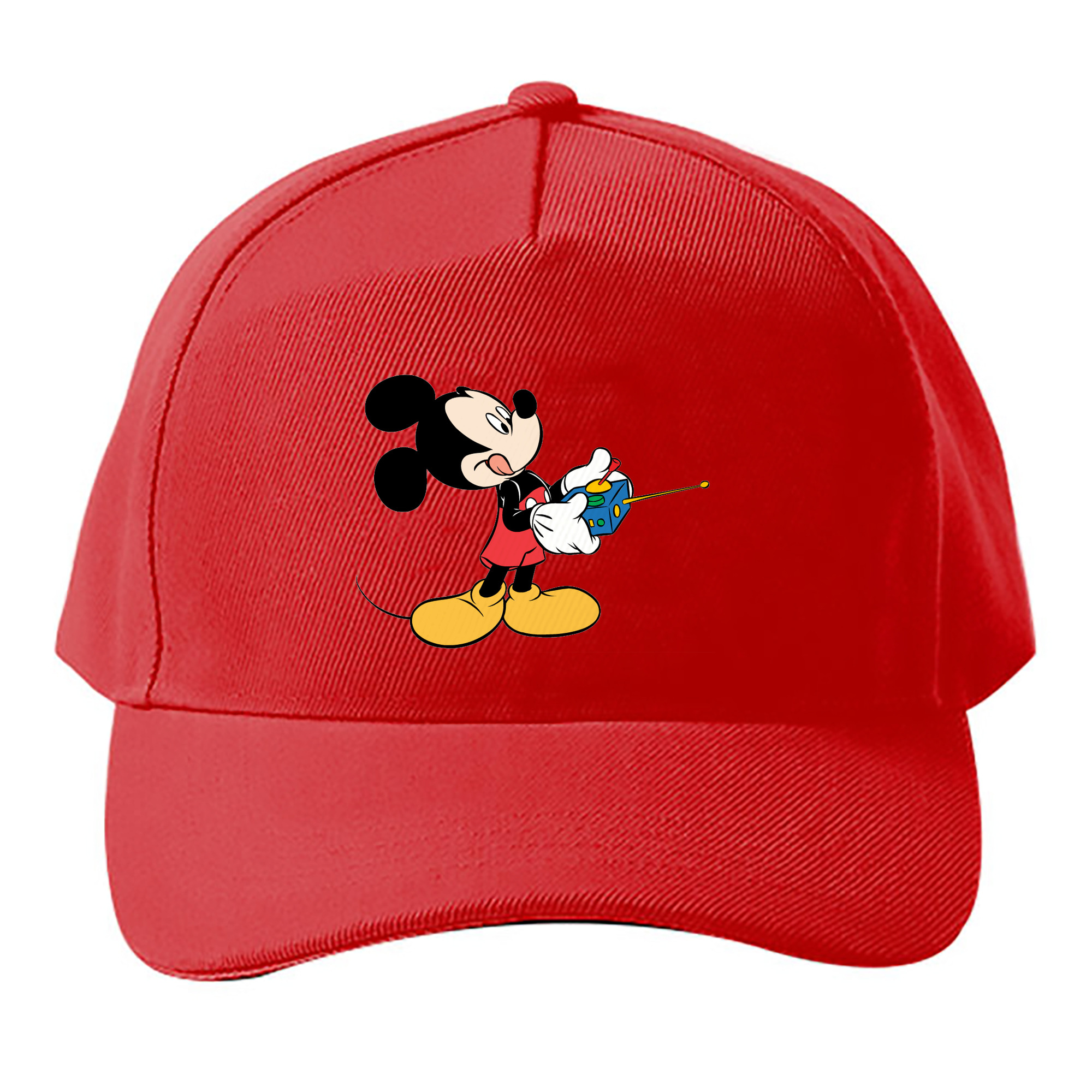 （画像用） ミッキーマウス Mickey Mouse ベースボールキャップ 綿100％ 男女兼用 帽子 スポーツ