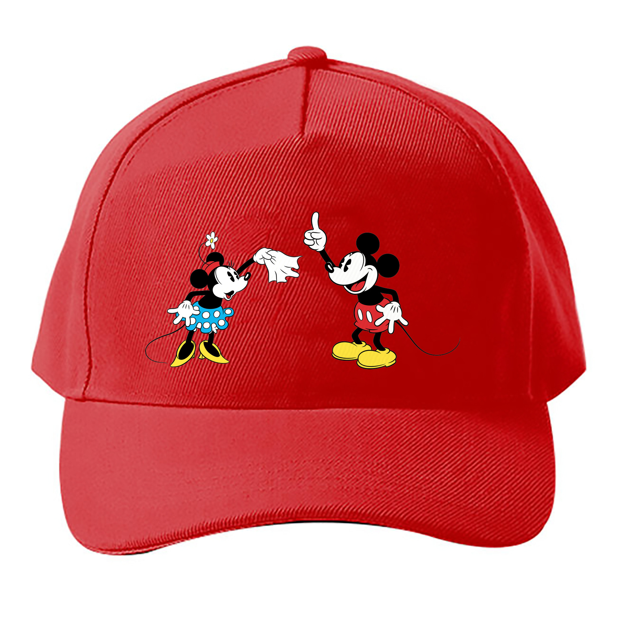 （画像用） ミッキーマウス Mickey Mouse ベースボールキャップ 綿100％ 男女兼用 帽子 スポーツ