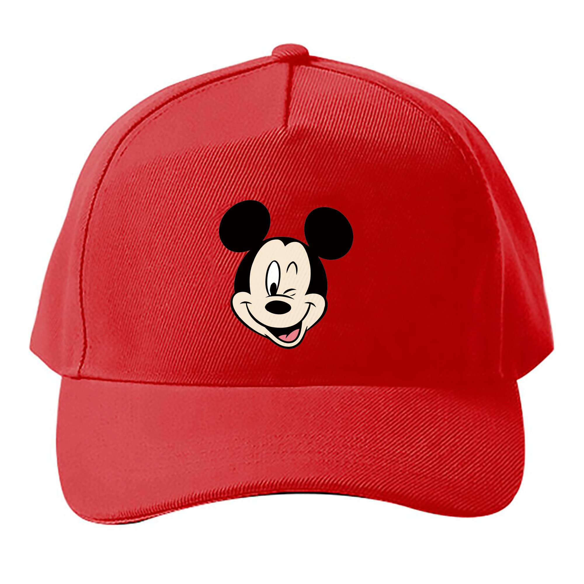 （画像用） ミッキーマウス Mickey Mouse ベースボールキャップ 綿100％ 男女兼用 帽子 スポーツ