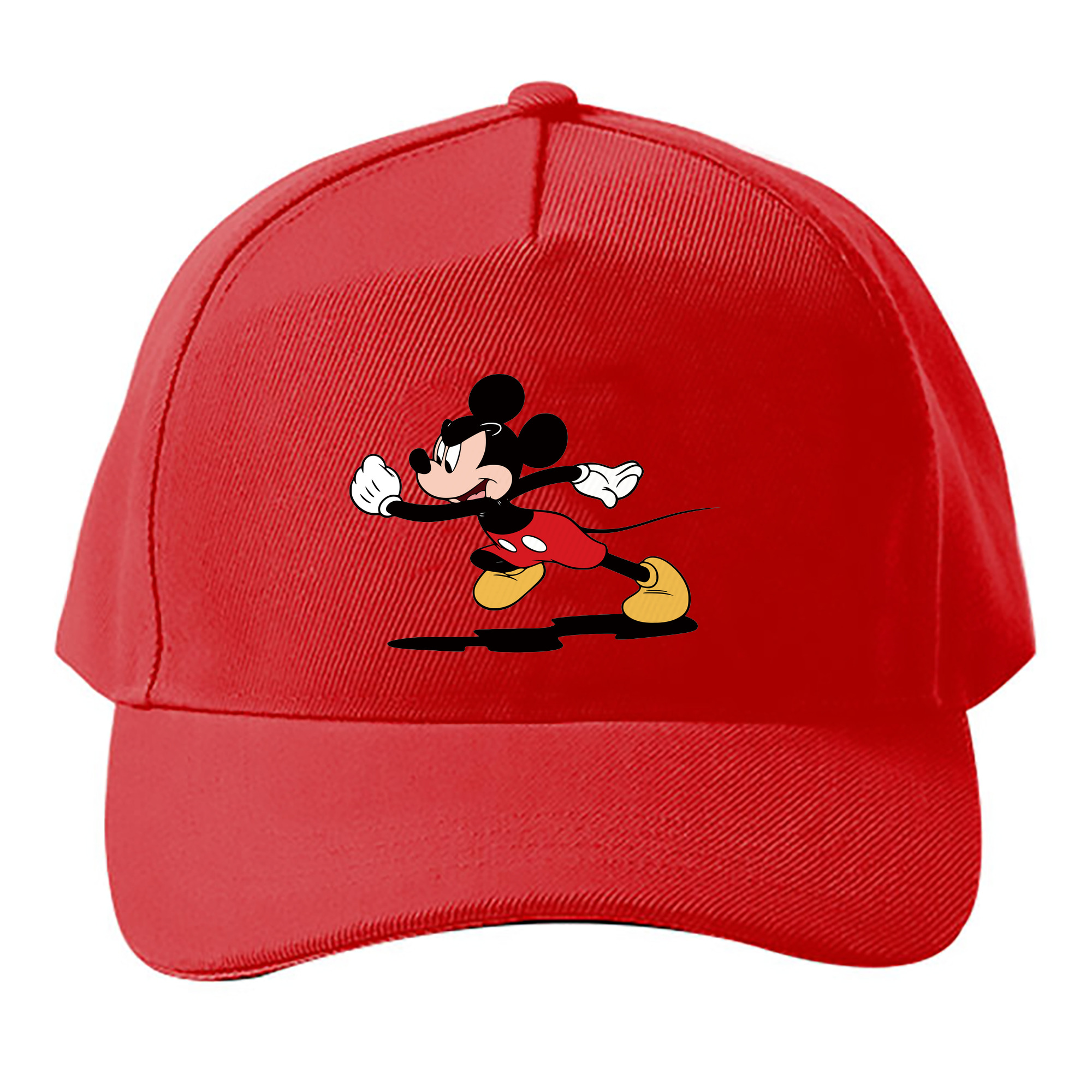 （画像用） ミッキーマウス Mickey Mouse ベースボールキャップ 綿100％ 男女兼用 帽子 スポーツ