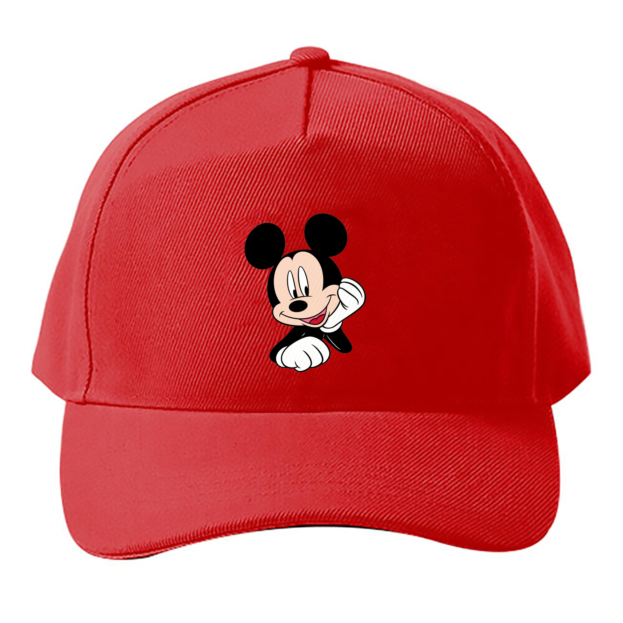 （画像用） ミッキーマウス Mickey Mouse ベースボールキャップ 綿100％ 男女兼用 帽子 スポーツ