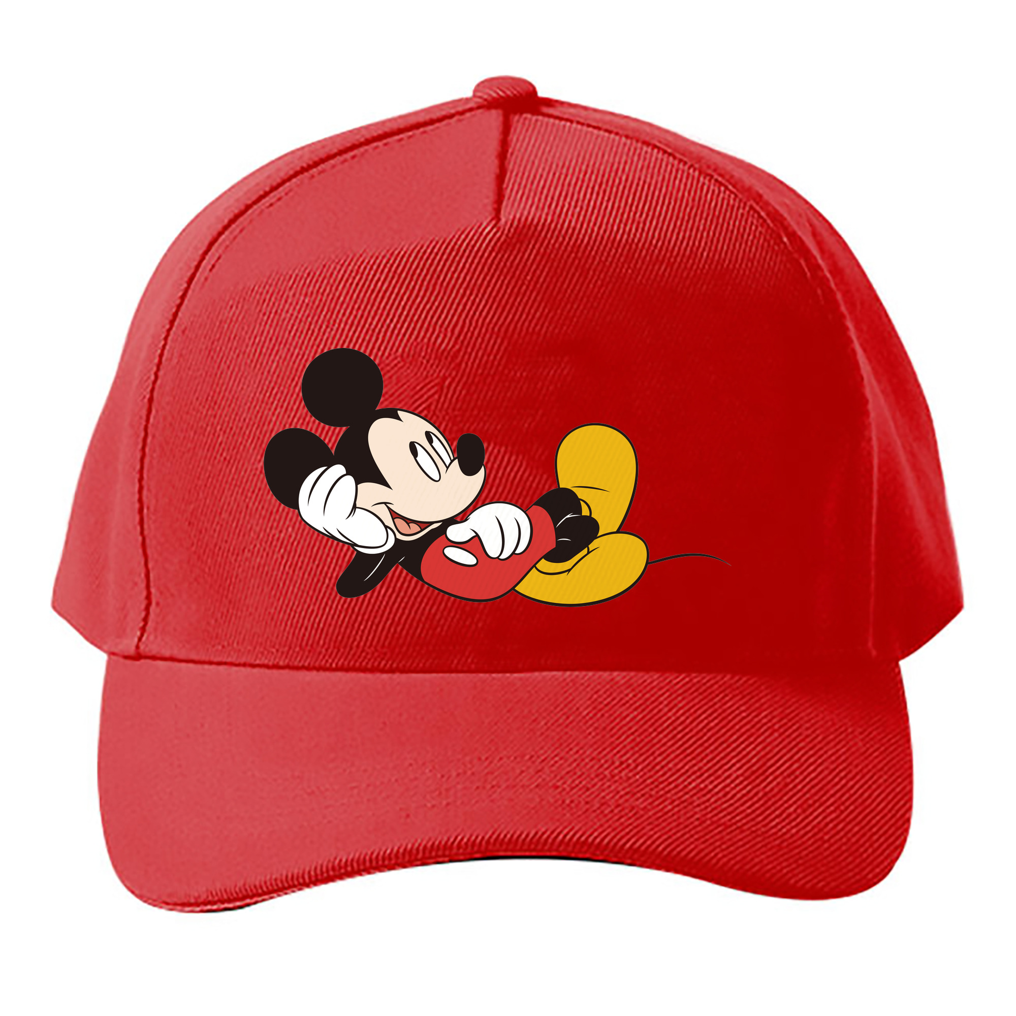 （画像用） ミッキーマウス Mickey Mouse ベースボールキャップ 綿100％ 男女兼用 帽子 スポーツ