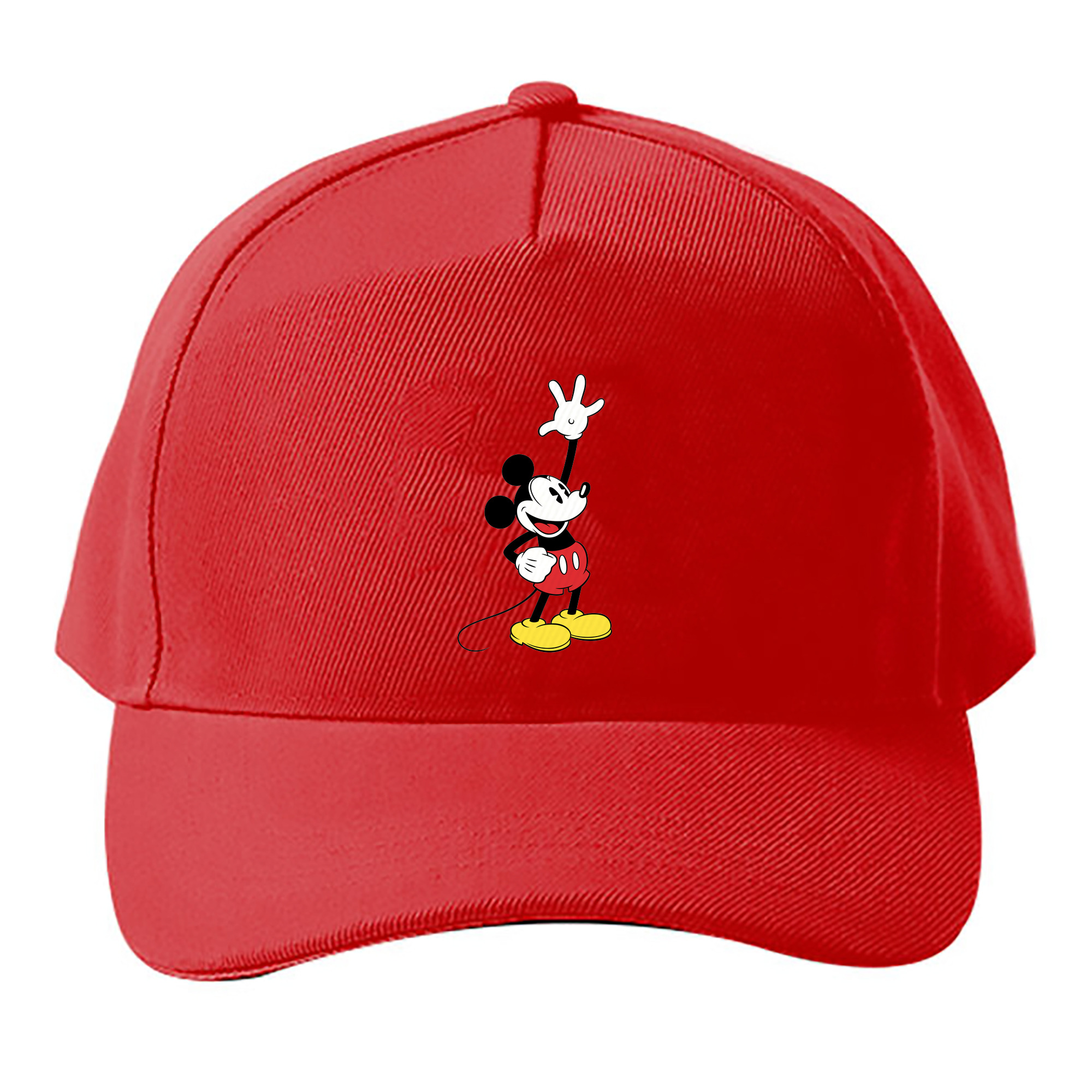 （画像用） ミッキーマウス Mickey Mouse ベースボールキャップ 綿100％ 男女兼用 帽子 スポーツ