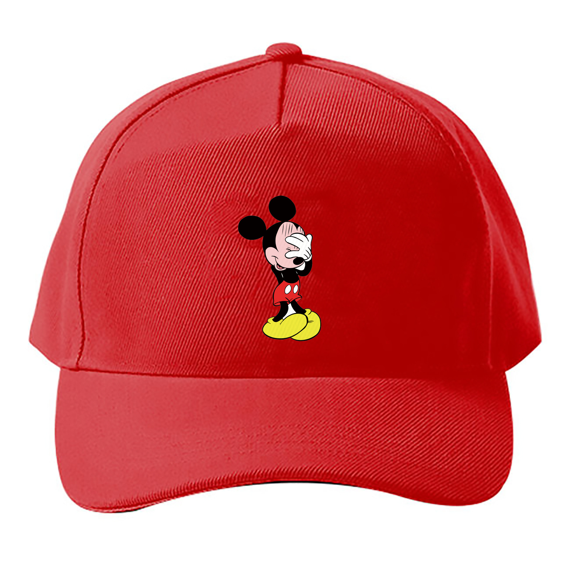 （画像用） ミッキーマウス Mickey Mouse ベースボールキャップ 綿100％ 男女兼用 帽子 スポーツ