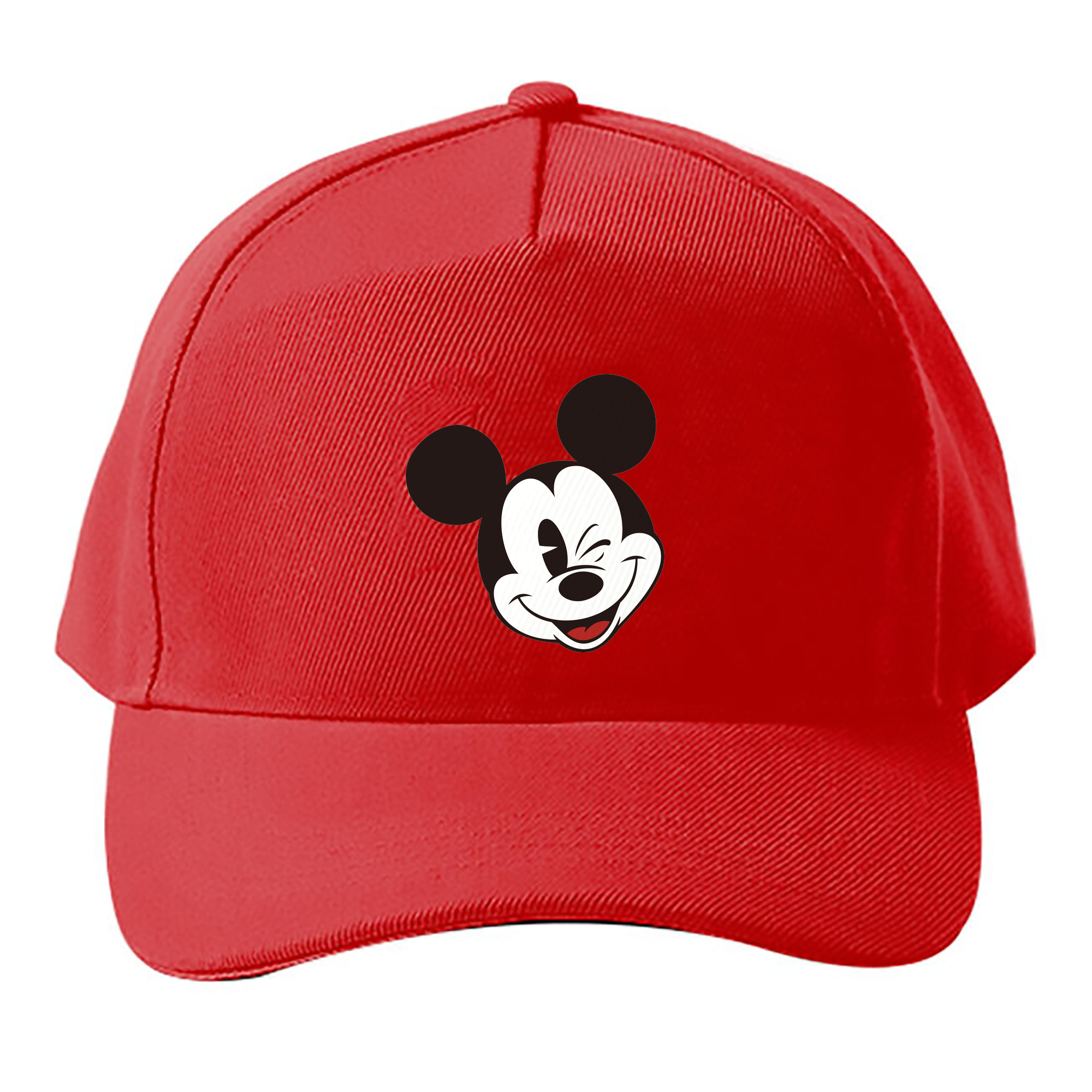 （画像用） ミッキーマウス Mickey Mouse ベースボールキャップ 綿100％ 男女兼用 帽子 スポーツ