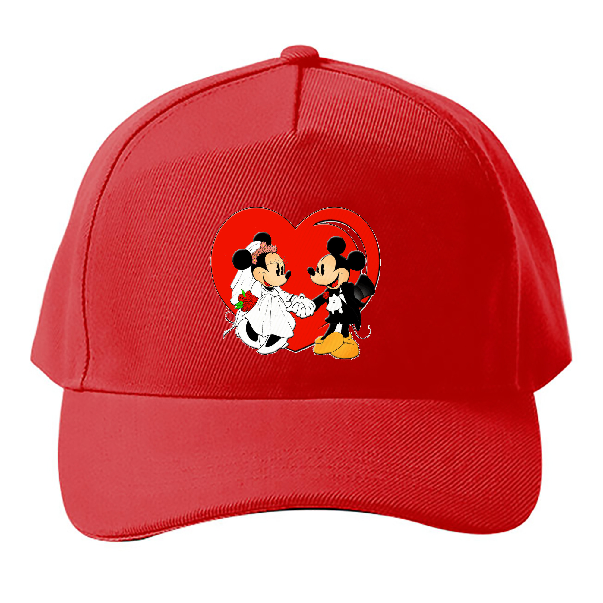 （画像用） ミッキーマウス Mickey Mouse ベースボールキャップ 綿100％ 男女兼用 帽子 スポーツ