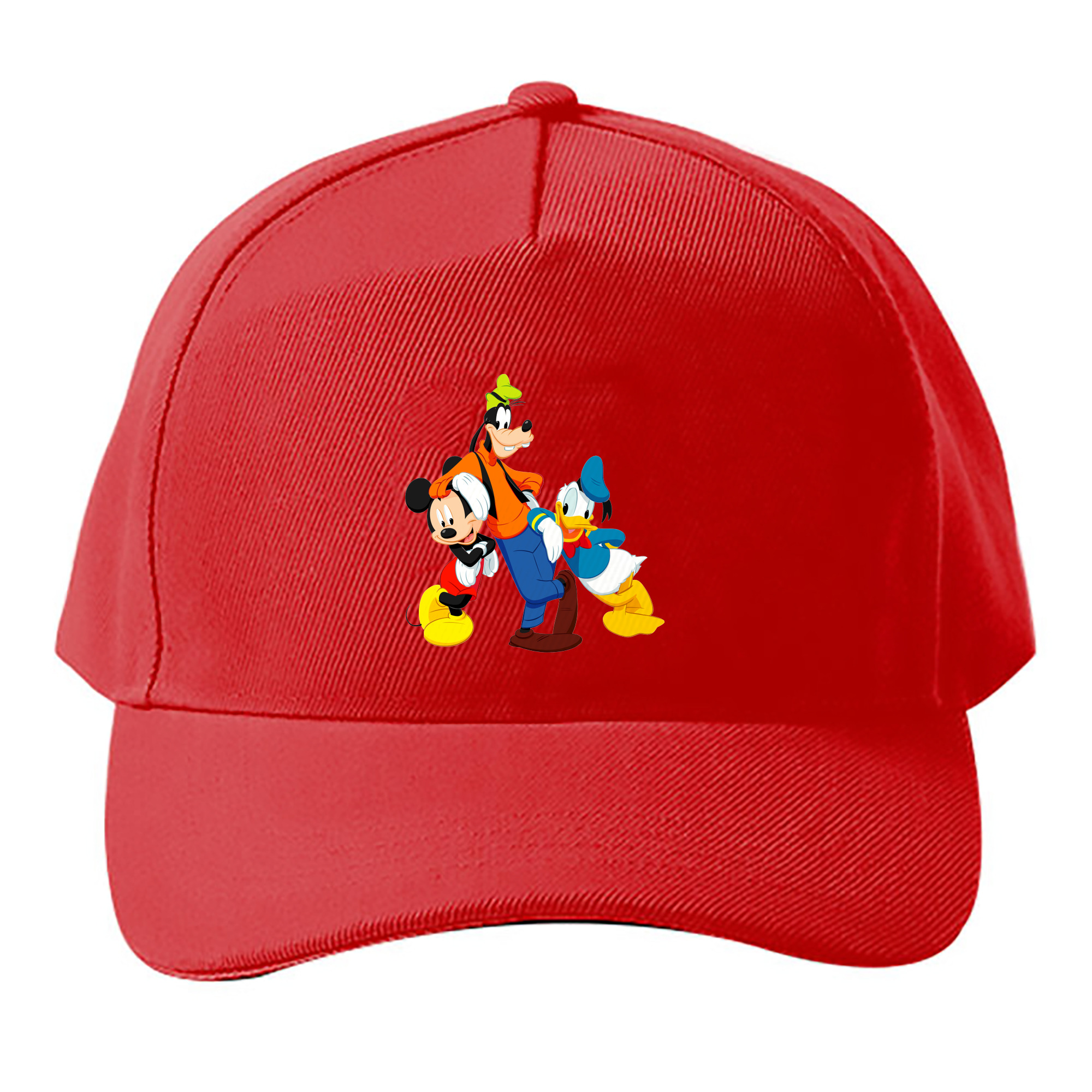 （画像用） ミッキーマウス Mickey Mouse ベースボールキャップ 綿100％ 男女兼用 帽子 スポーツ