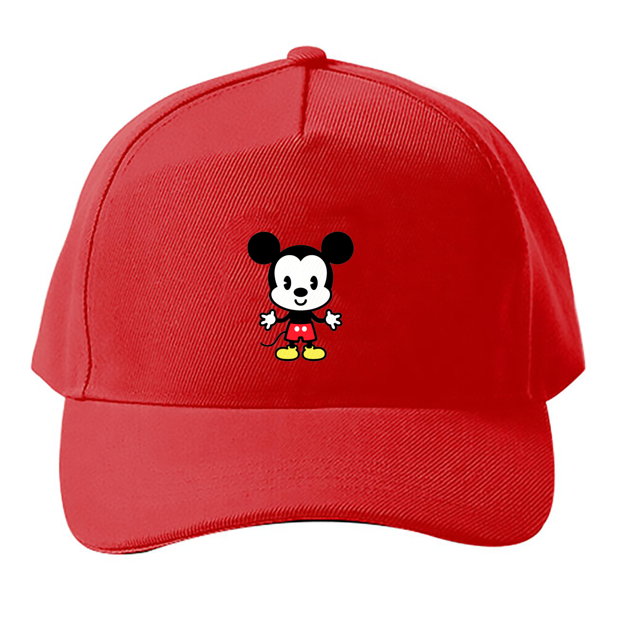（画像用） ミッキーマウス Mickey Mouse ベースボールキャップ 綿100％ 男女兼用 帽子 スポーツ