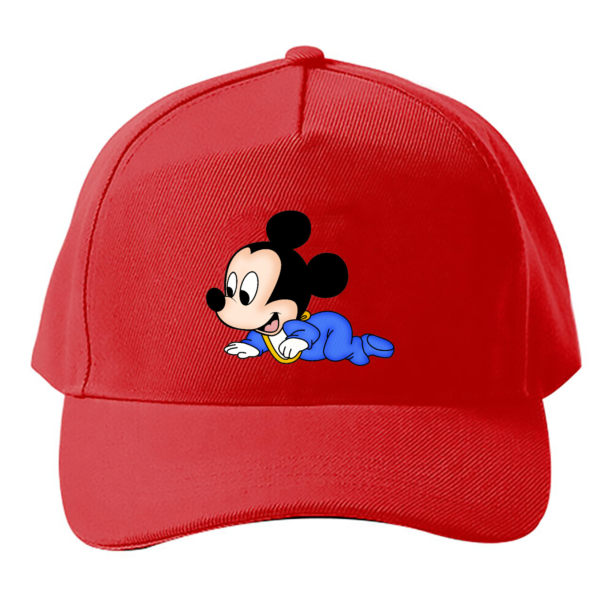 （画像用） ミッキーマウス Mickey Mouse ベースボールキャップ 綿100％ 男女兼用 帽子 スポーツ