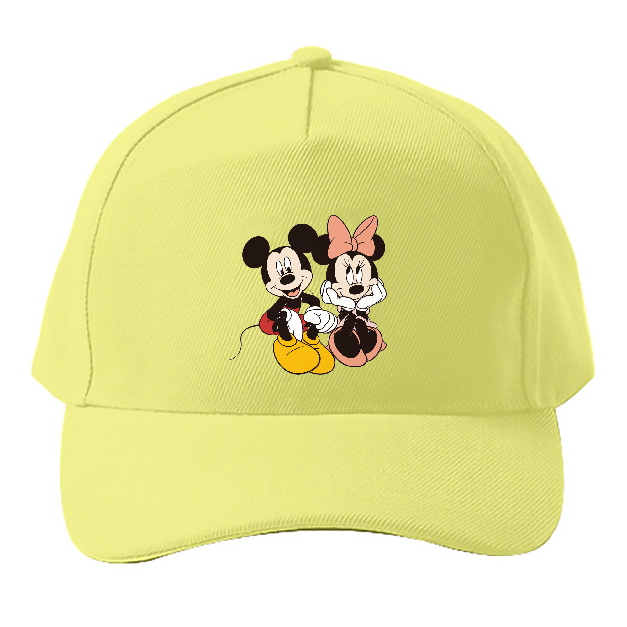 （画像用） ミッキーマウス Mickey Mouse ベースボールキャップ 綿100％ 男女兼用 帽子 スポーツ