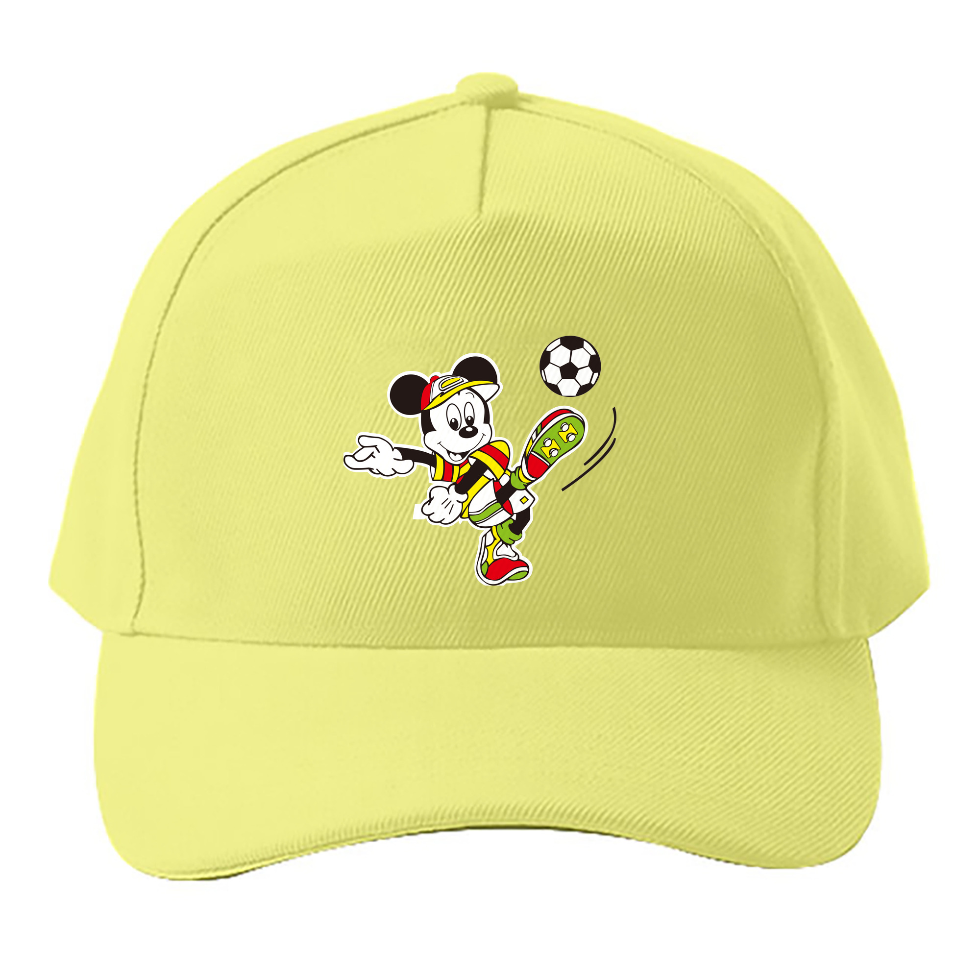 （画像用） ミッキーマウス Mickey Mouse ベースボールキャップ 綿100％ 男女兼用 帽子 スポーツ