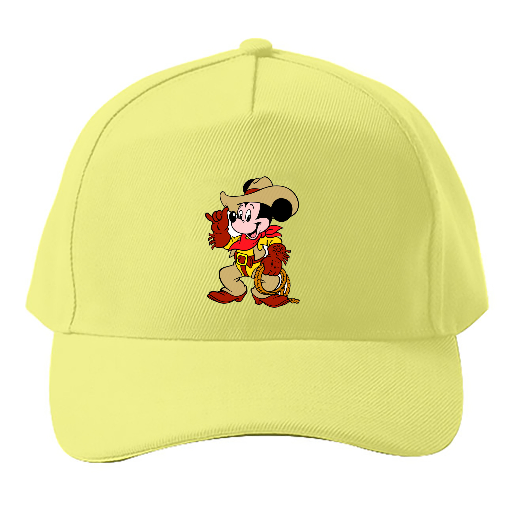 （画像用） ミッキーマウス Mickey Mouse ベースボールキャップ 綿100％ 男女兼用 帽子 スポーツ