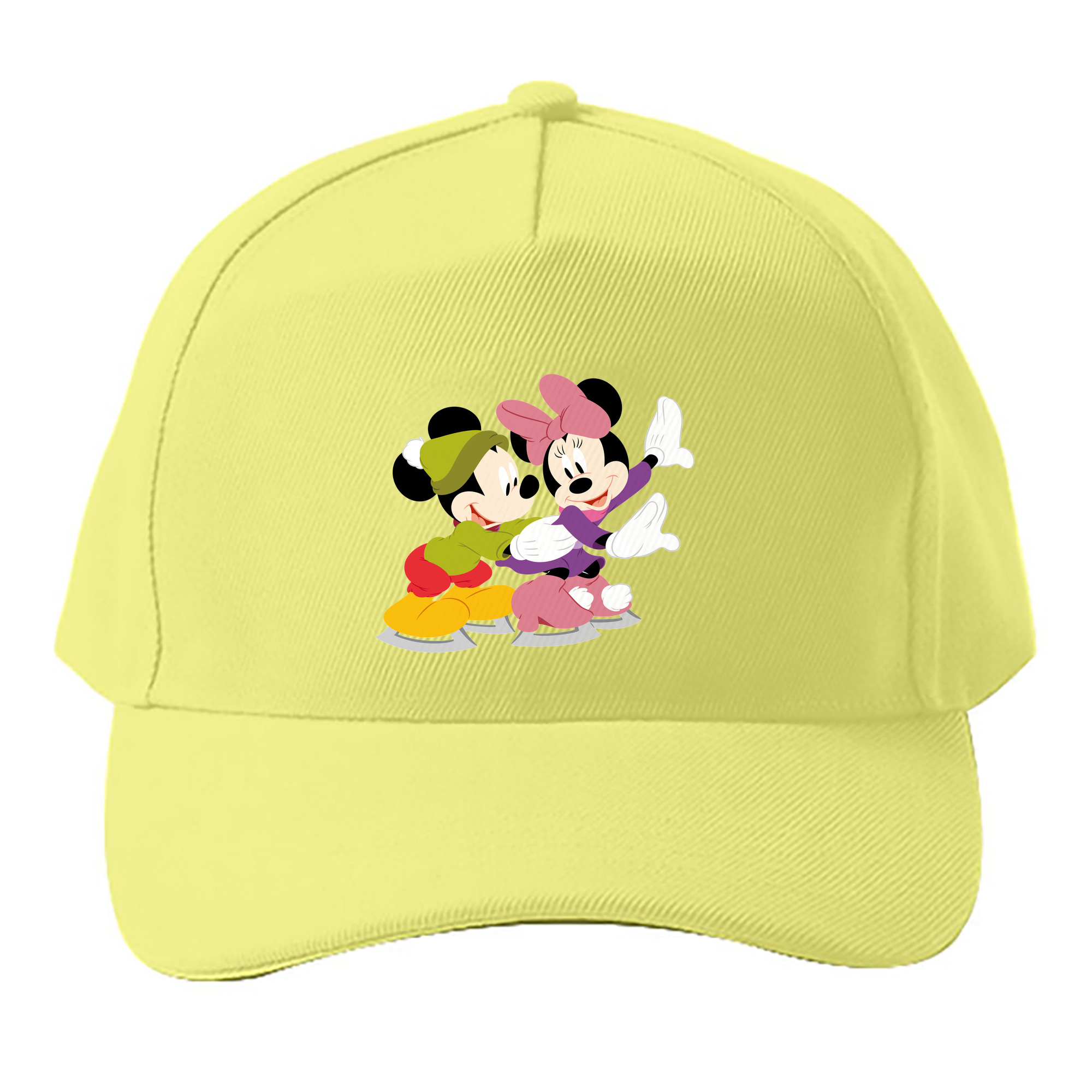 （画像用） ミッキーマウス Mickey Mouse ベースボールキャップ 綿100％ 男女兼用 帽子 スポーツ