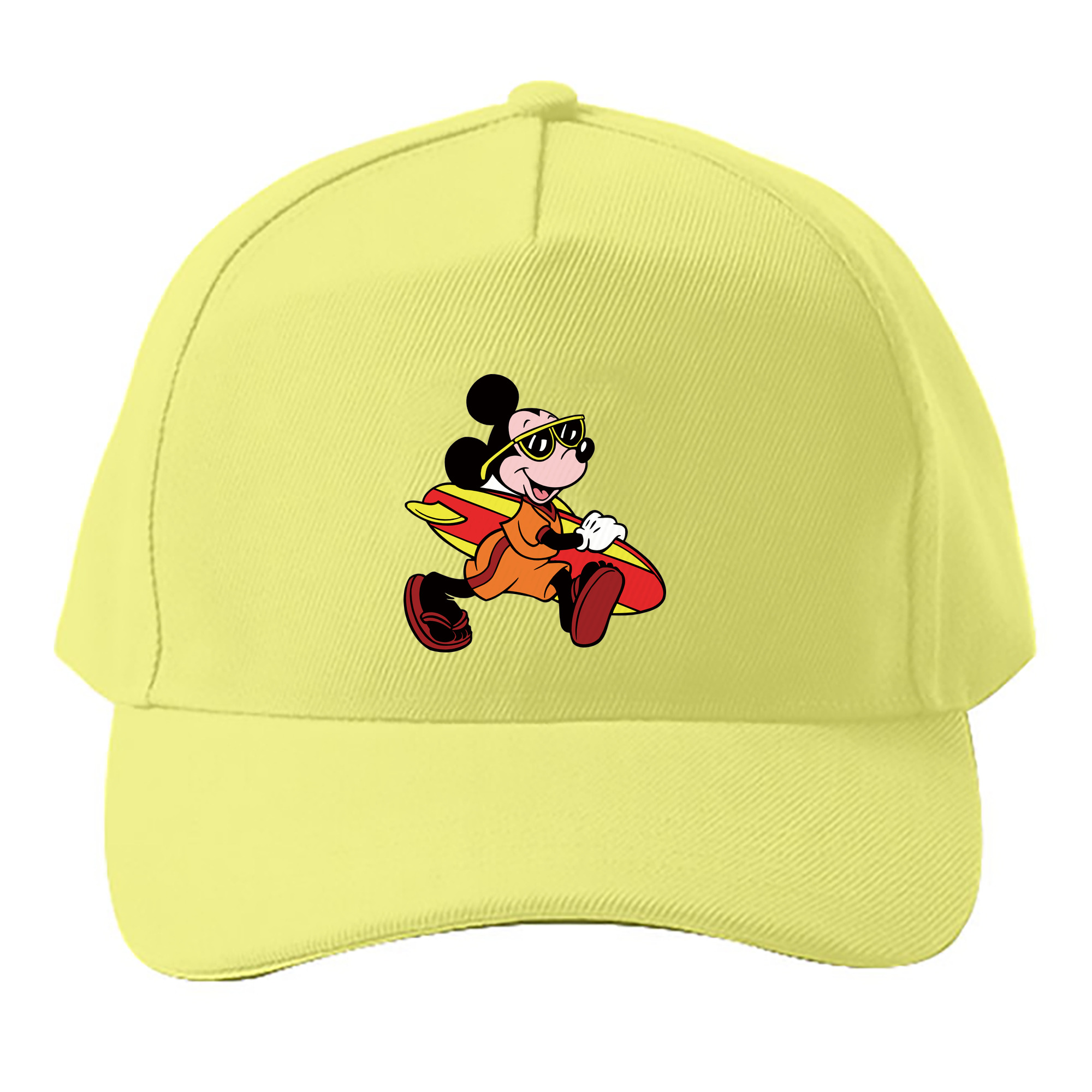 （画像用） ミッキーマウス Mickey Mouse ベースボールキャップ 綿100％ 男女兼用 帽子 スポーツ