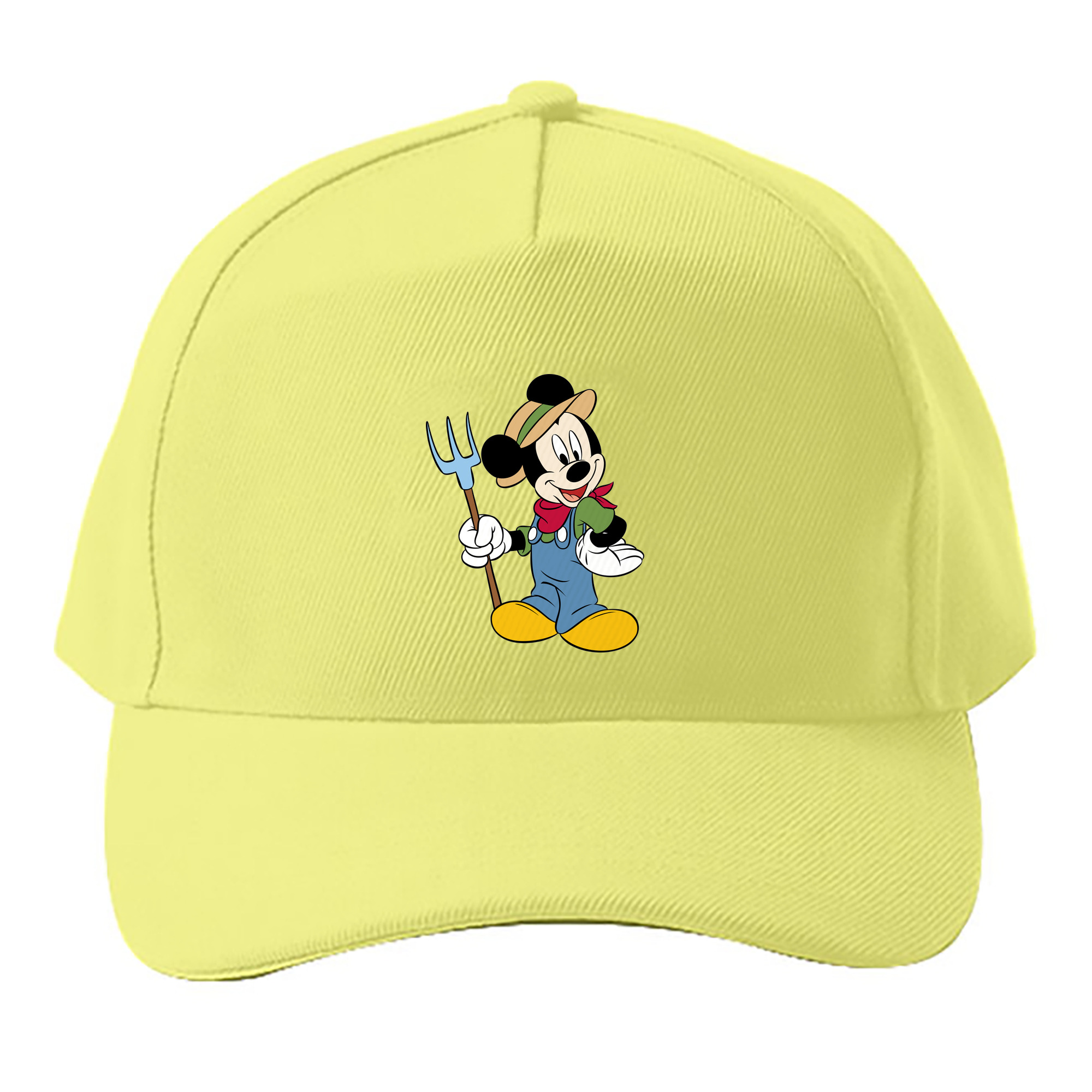 （画像用） ミッキーマウス Mickey Mouse ベースボールキャップ 綿100％ 男女兼用 帽子 スポーツ
