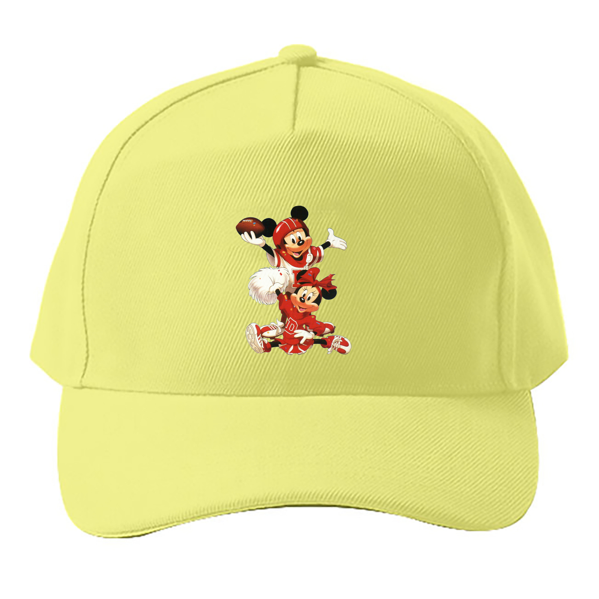 （画像用） ミッキーマウス Mickey Mouse ベースボールキャップ 綿100％ 男女兼用 帽子 スポーツ