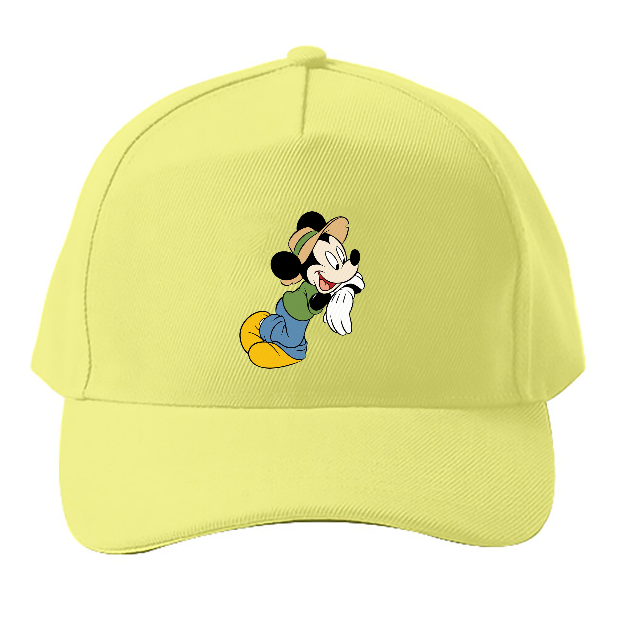 （画像用） ミッキーマウス Mickey Mouse ベースボールキャップ 綿100％ 男女兼用 帽子 スポーツ