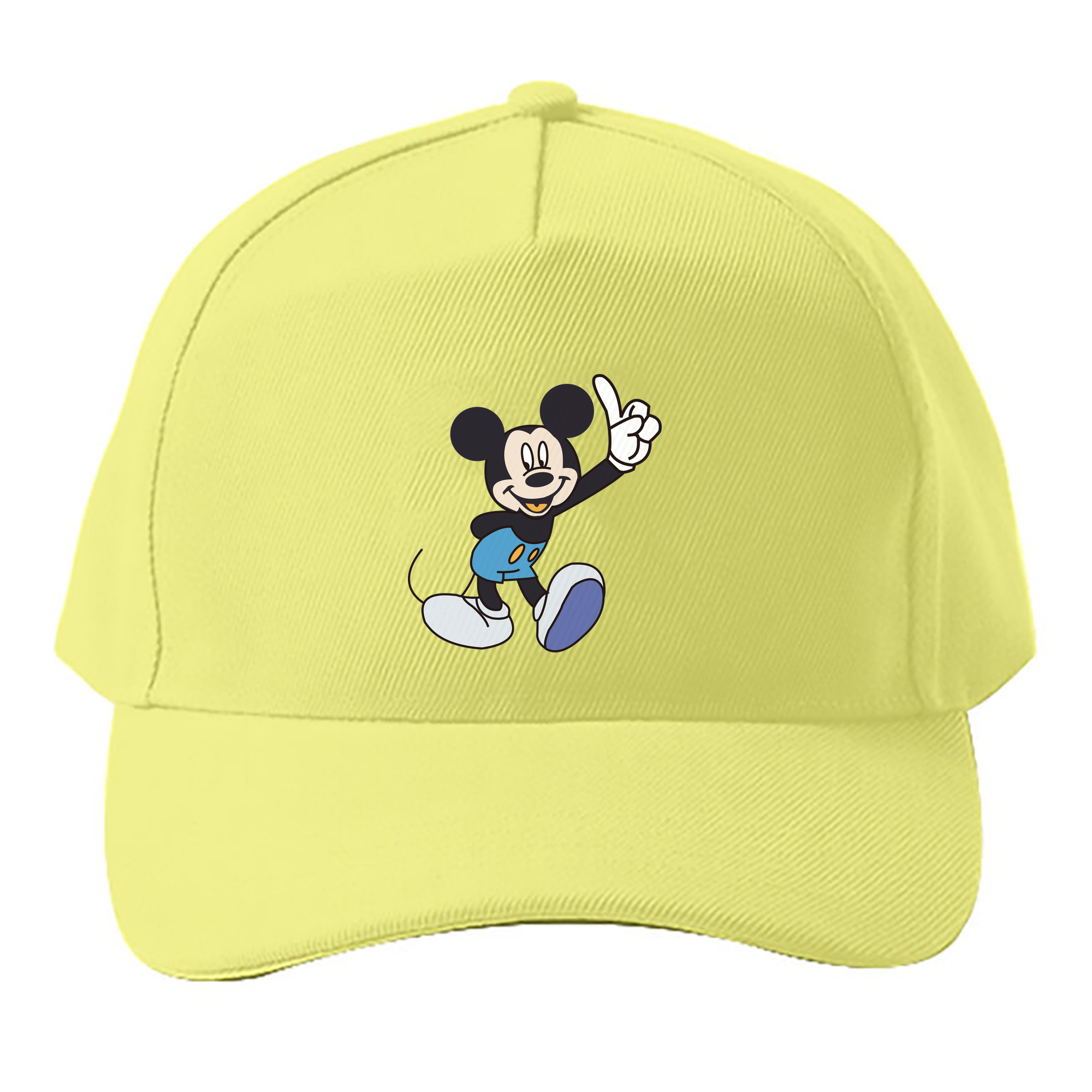 （画像用） ミッキーマウス Mickey Mouse ベースボールキャップ 綿100％ 男女兼用 帽子 スポーツ