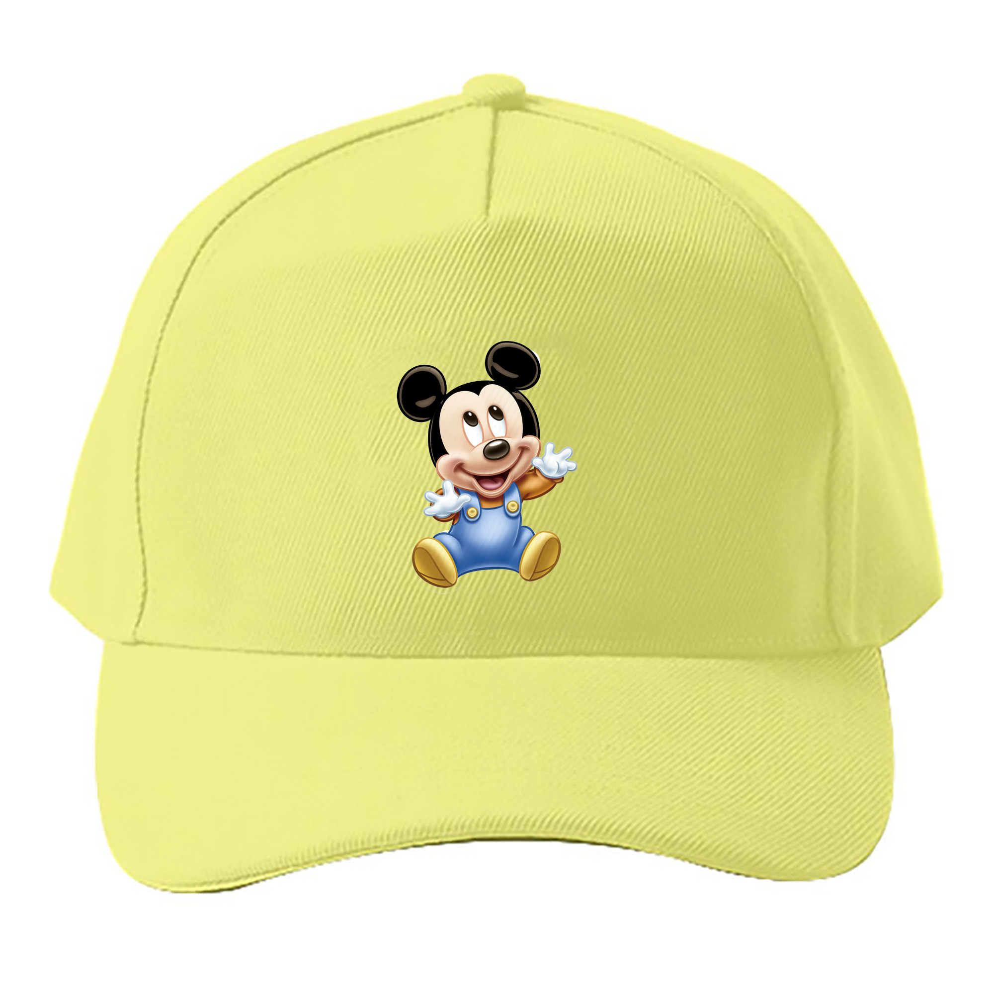 （画像用） ミッキーマウス Mickey Mouse ベースボールキャップ 綿100％ 男女兼用 帽子 スポーツ