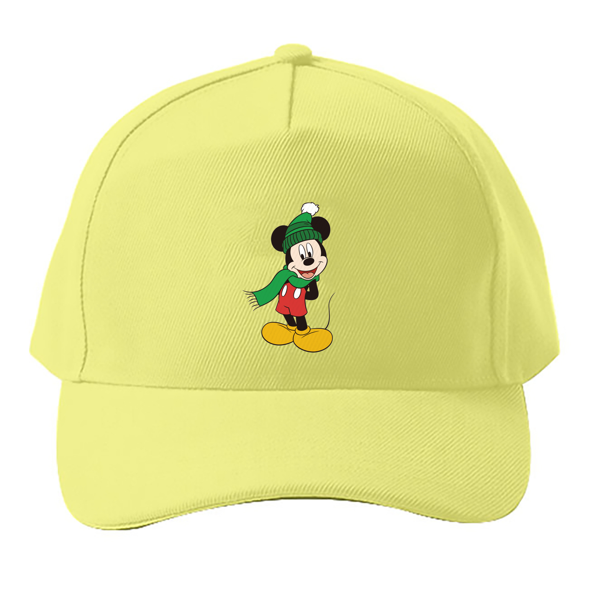 （画像用） ミッキーマウス Mickey Mouse ベースボールキャップ 綿100％ 男女兼用 帽子 スポーツ
