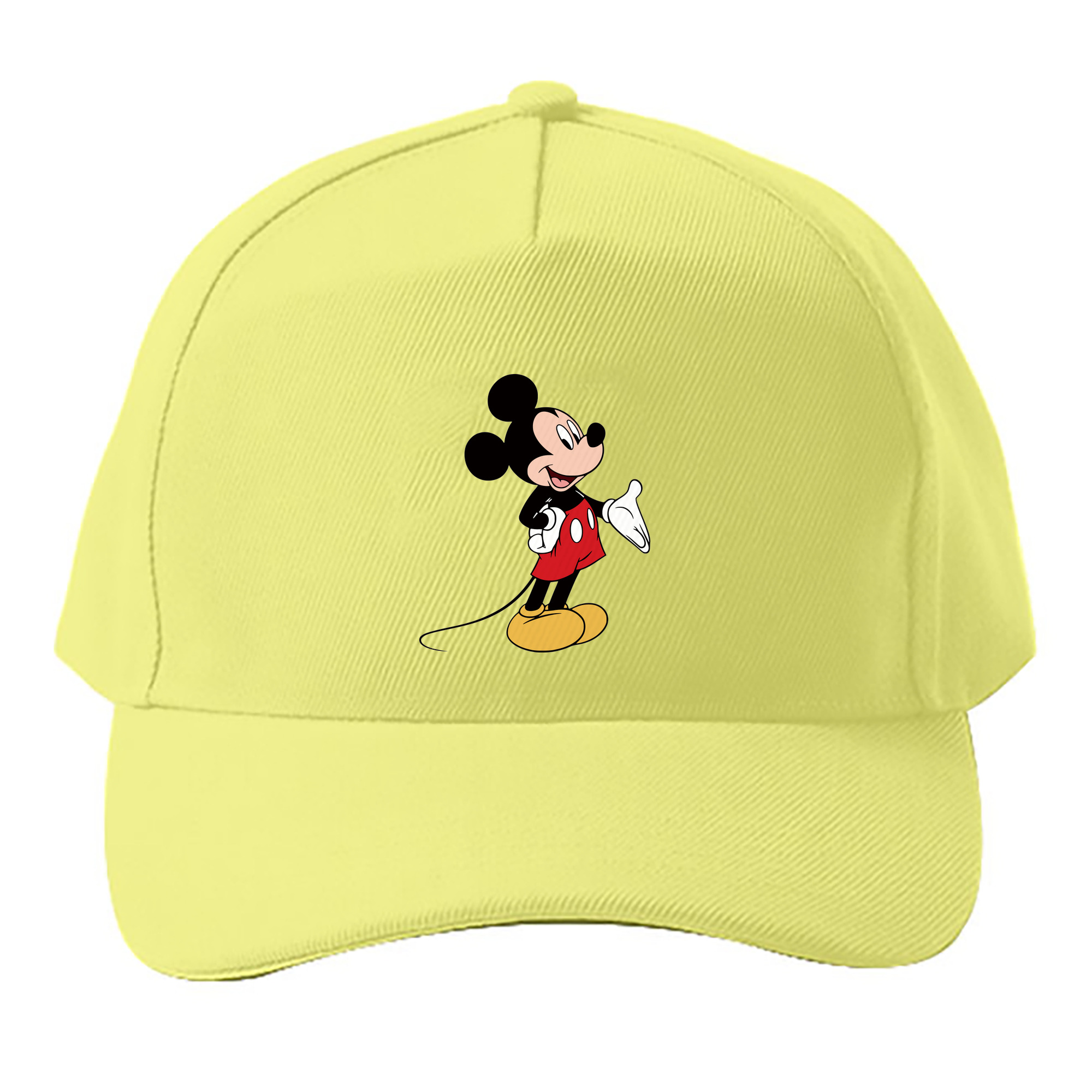 （画像用） ミッキーマウス Mickey Mouse ベースボールキャップ 綿100％ 男女兼用 帽子 スポーツ