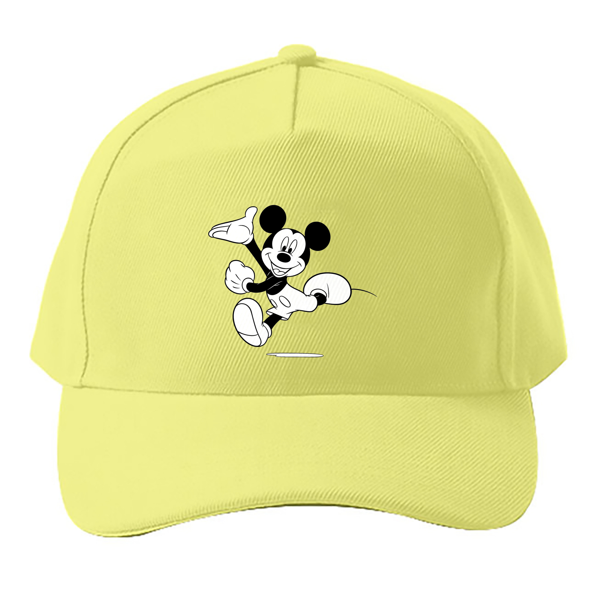 （画像用） ミッキーマウス Mickey Mouse ベースボールキャップ 綿100％ 男女兼用 帽子 スポーツ