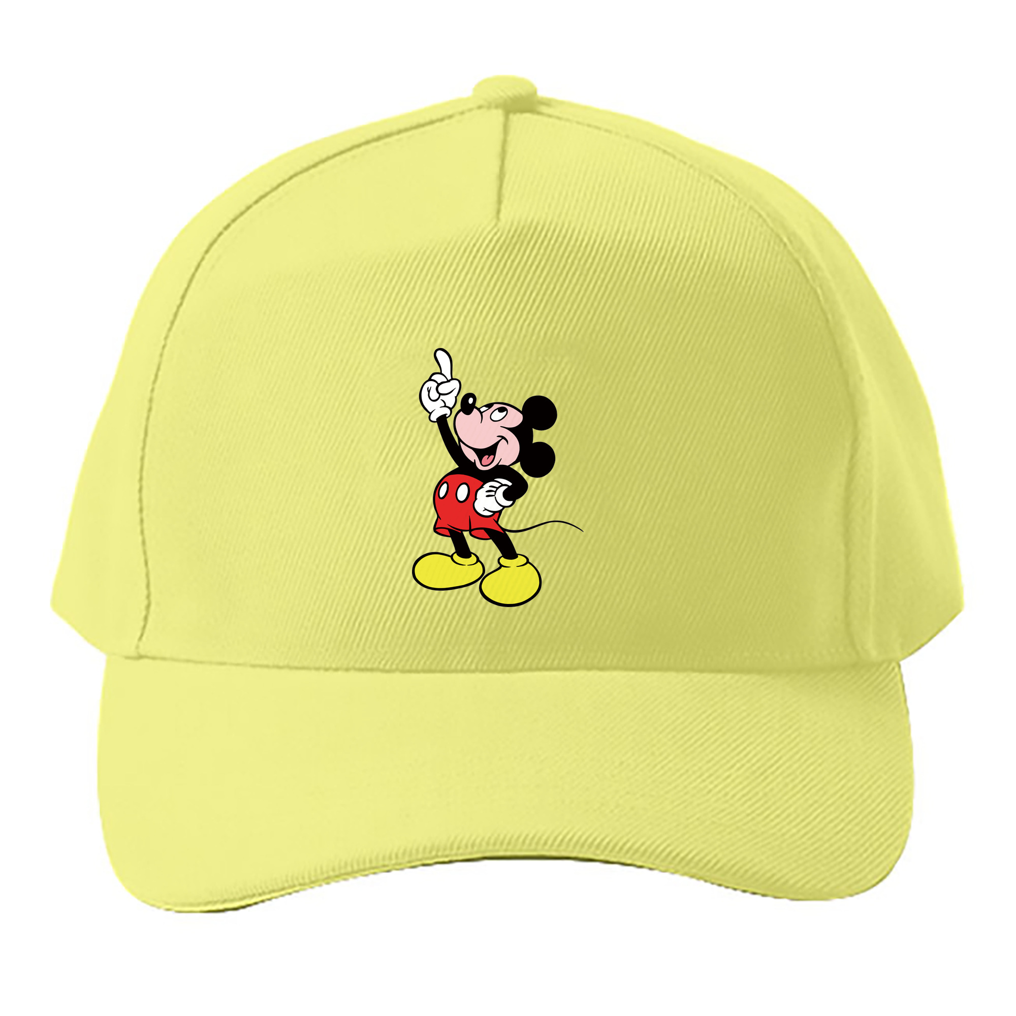 （画像用） ミッキーマウス Mickey Mouse ベースボールキャップ 綿100％ 男女兼用 帽子 スポーツ
