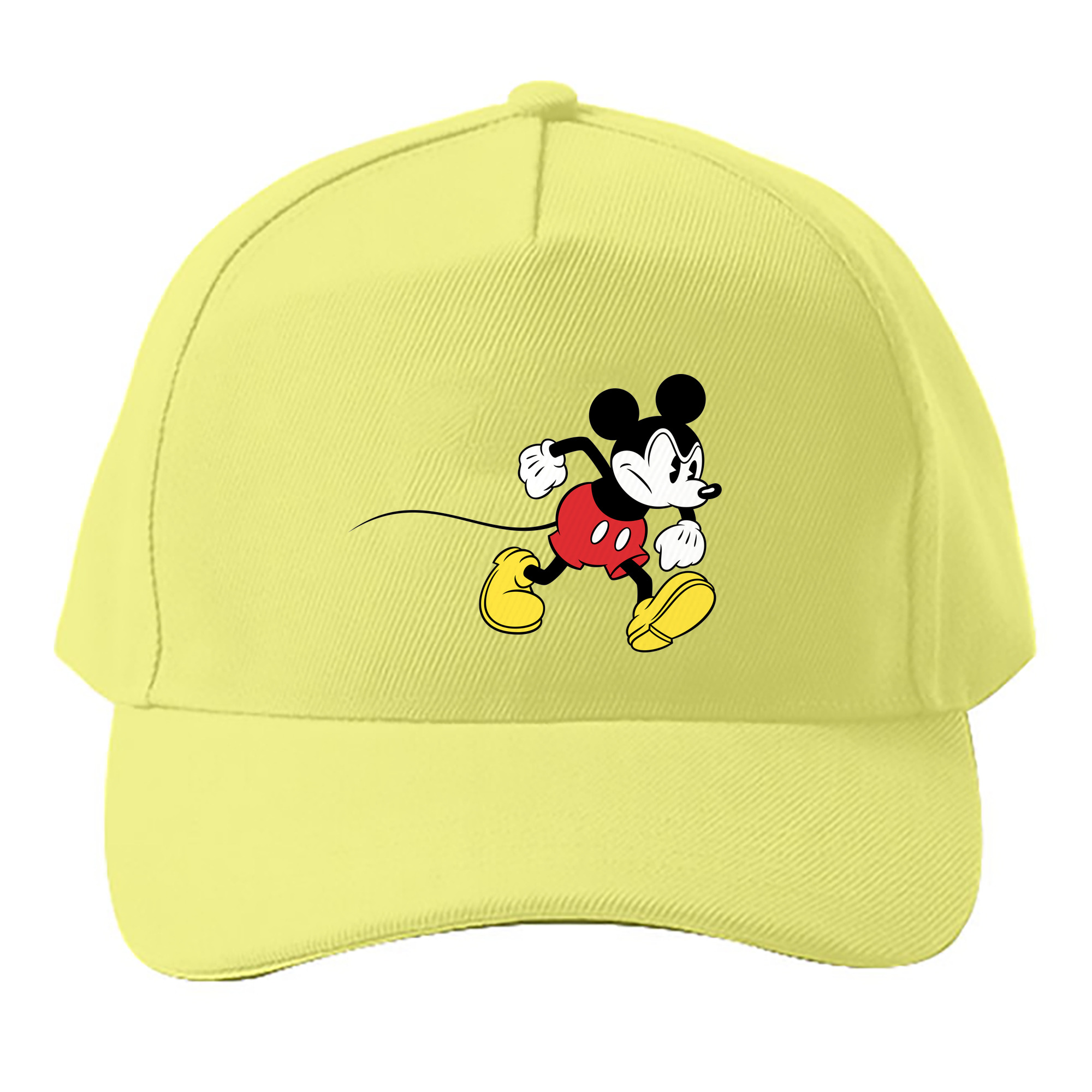 （画像用） ミッキーマウス Mickey Mouse ベースボールキャップ 綿100％ 男女兼用 帽子 スポーツ