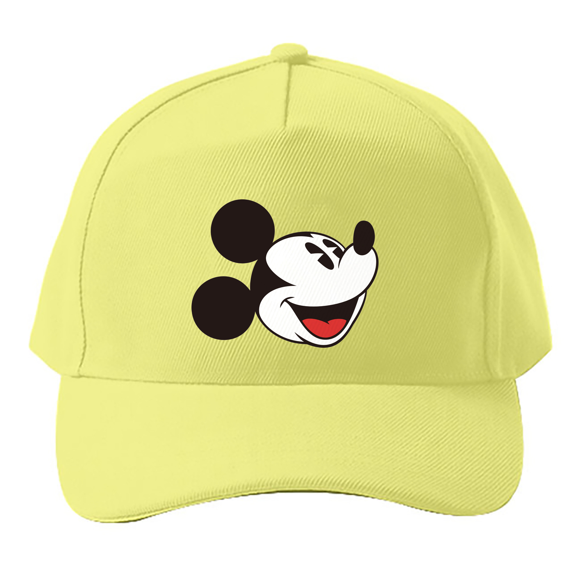 （画像用） ミッキーマウス Mickey Mouse ベースボールキャップ 綿100％ 男女兼用 帽子 スポーツ