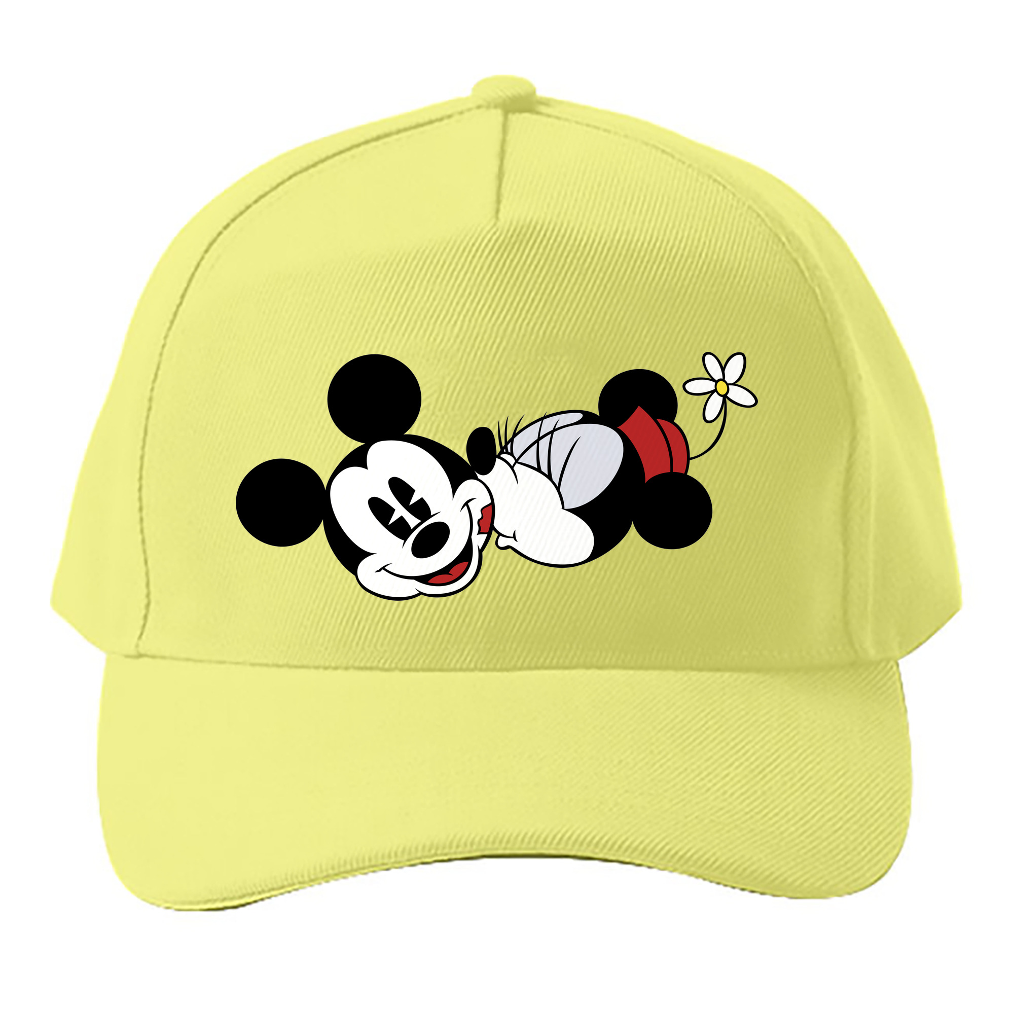 （画像用） ミッキーマウス Mickey Mouse ベースボールキャップ 綿100％ 男女兼用 帽子 スポーツ