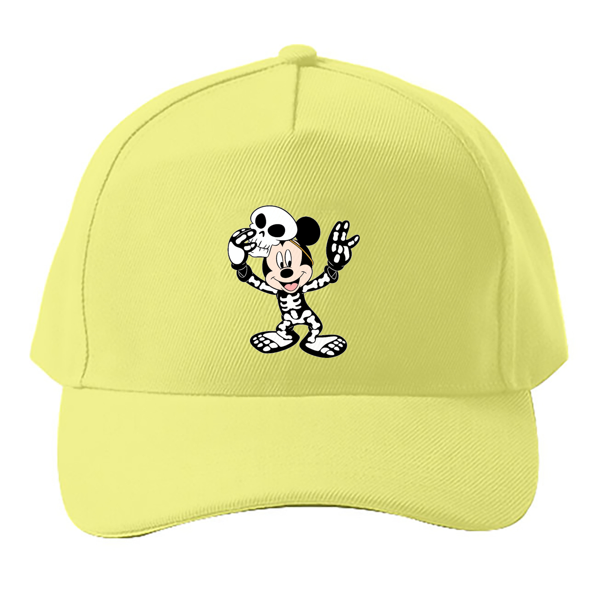 （画像用） ミッキーマウス Mickey Mouse ベースボールキャップ 綿100％ 男女兼用 帽子 スポーツ