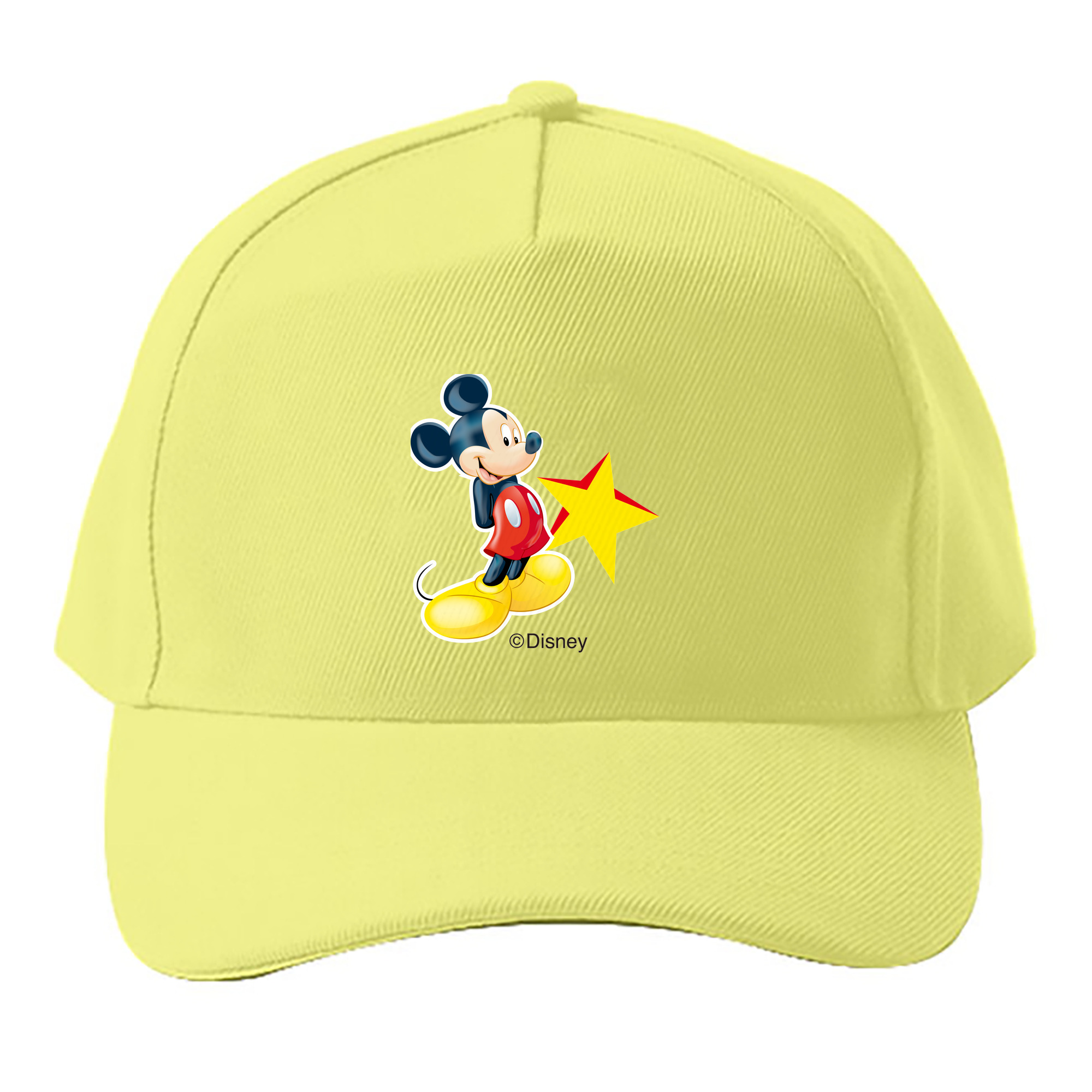 （画像用） ミッキーマウス Mickey Mouse ベースボールキャップ 綿100％ 男女兼用 帽子 スポーツ