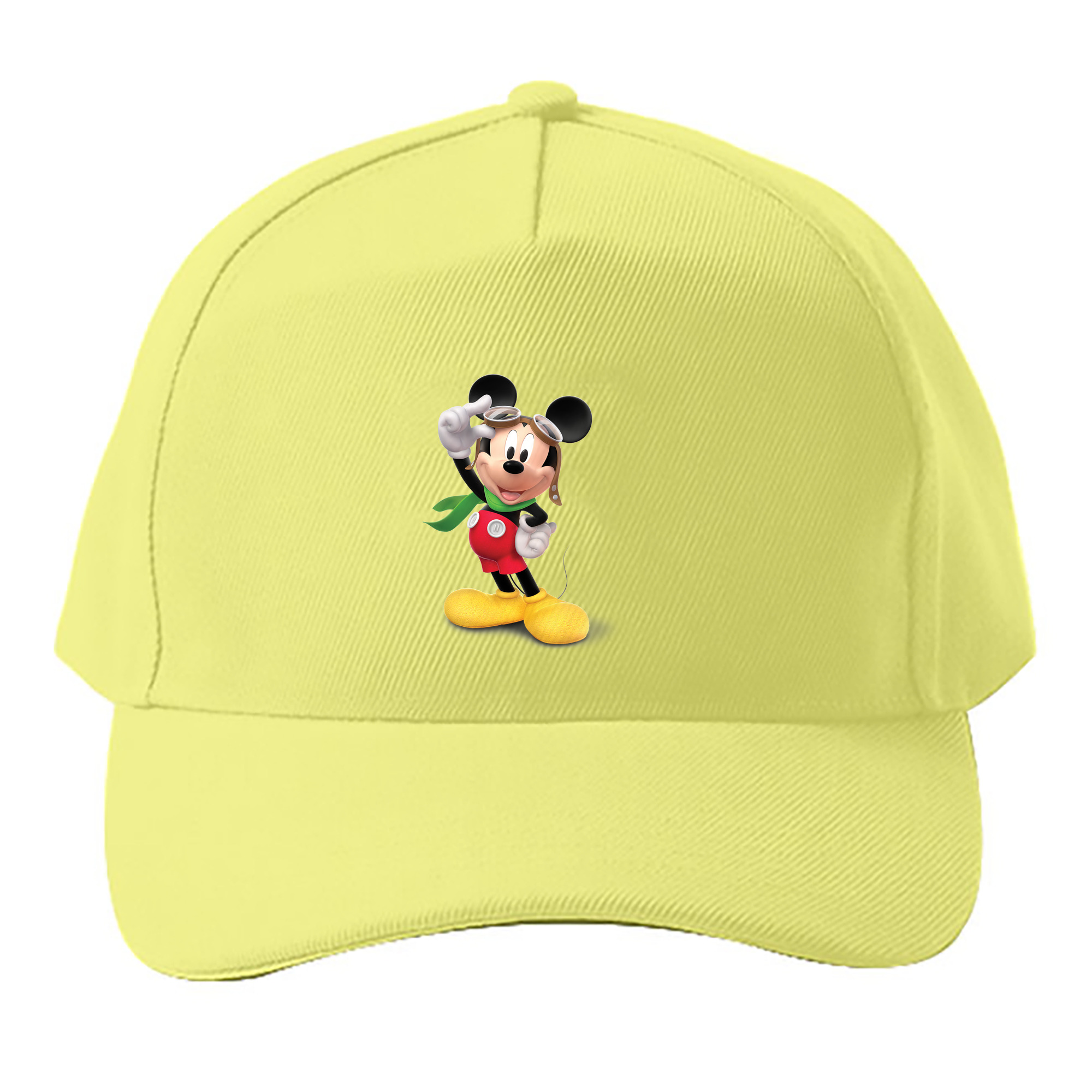 （画像用） ミッキーマウス Mickey Mouse ベースボールキャップ 綿100％ 男女兼用 帽子 スポーツ