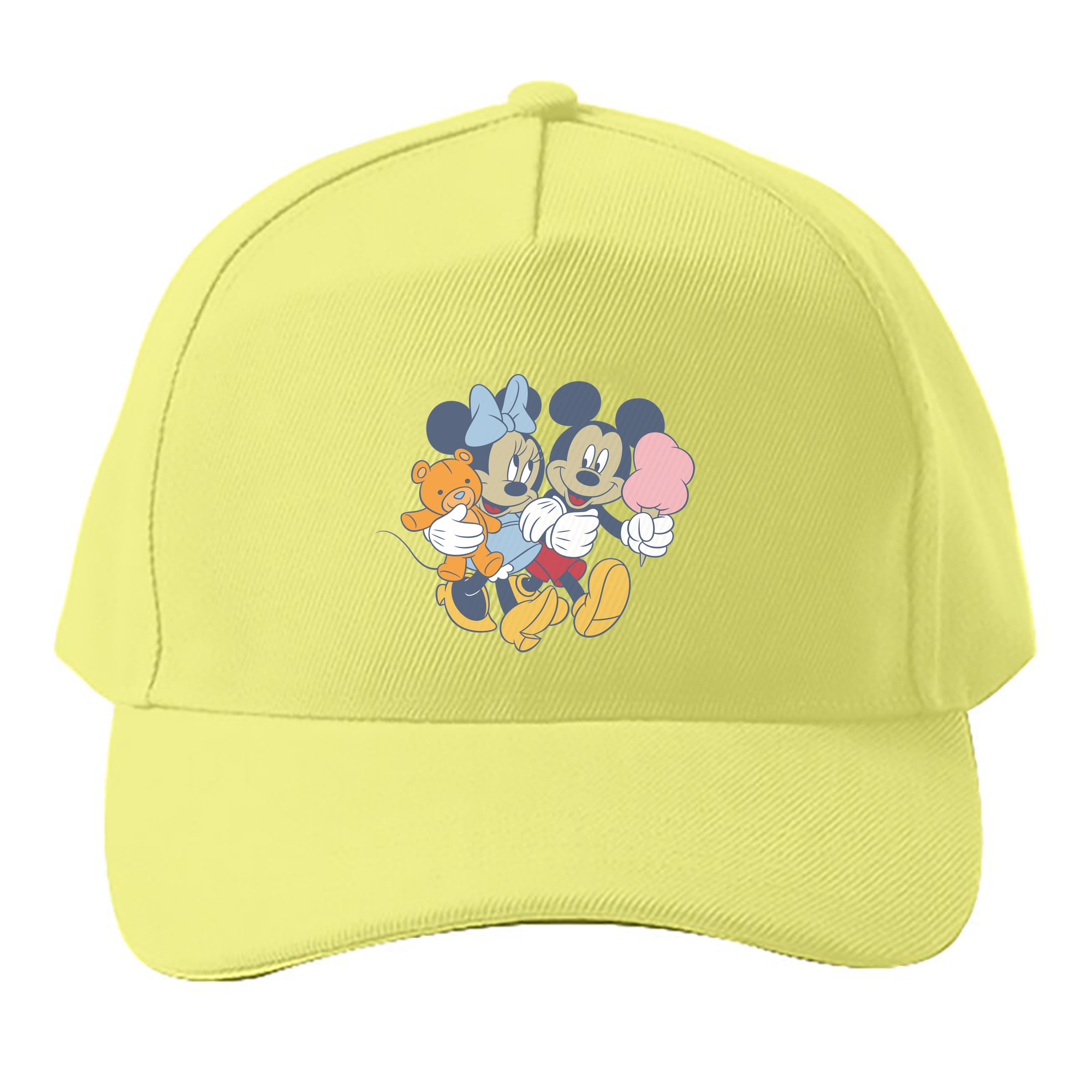 （画像用） ミッキーマウス Mickey Mouse ベースボールキャップ 綿100％ 男女兼用 帽子 スポーツ