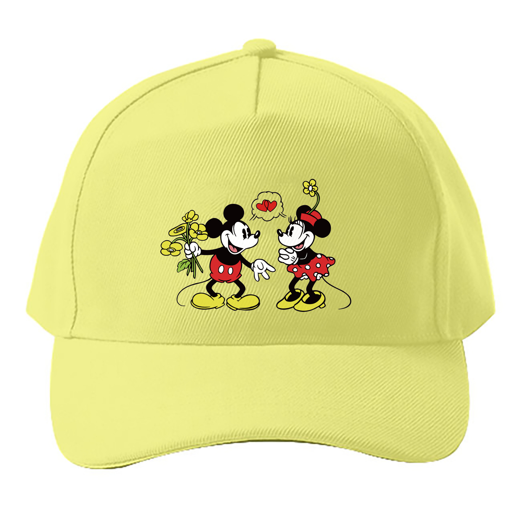（画像用） ミッキーマウス Mickey Mouse ベースボールキャップ 綿100％ 男女兼用 帽子 スポーツ