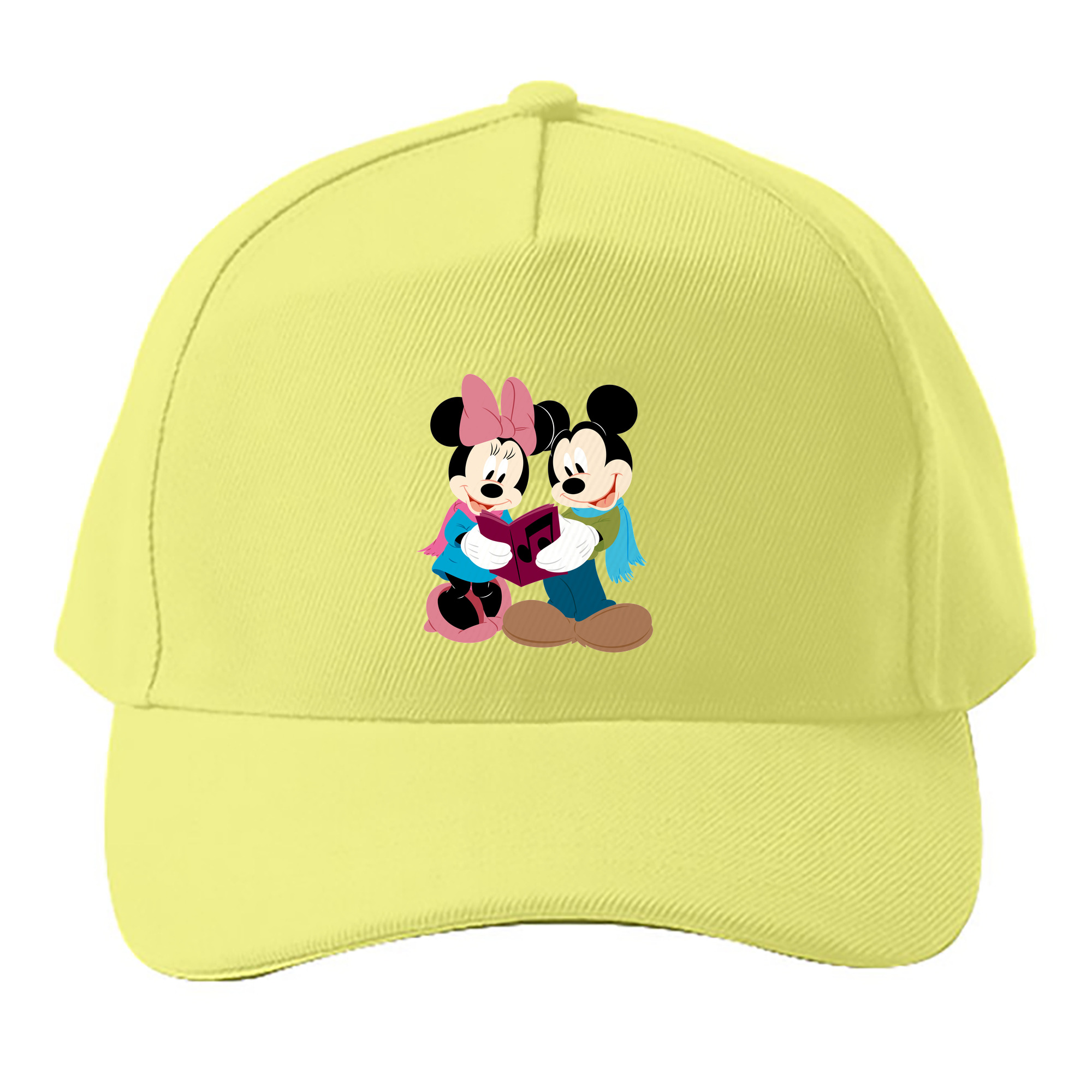 （画像用） ミッキーマウス Mickey Mouse ベースボールキャップ 綿100％ 男女兼用 帽子 スポーツ