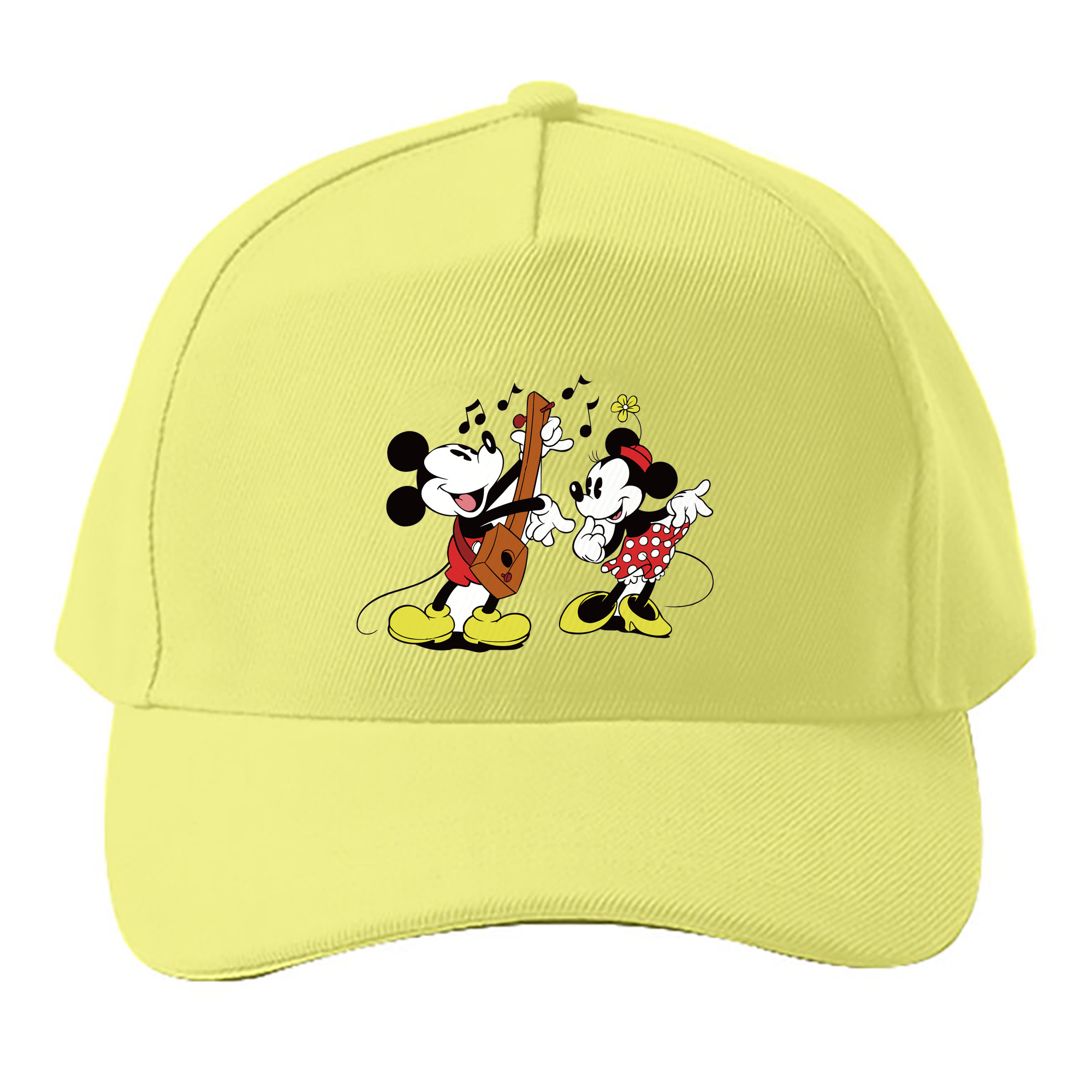 （画像用） ミッキーマウス Mickey Mouse ベースボールキャップ 綿100％ 男女兼用 帽子 スポーツ