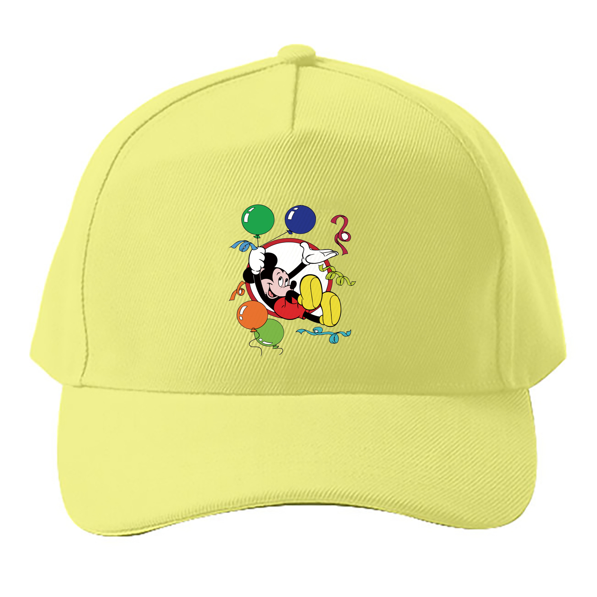 （画像用） ミッキーマウス Mickey Mouse ベースボールキャップ 綿100％ 男女兼用 帽子 スポーツ