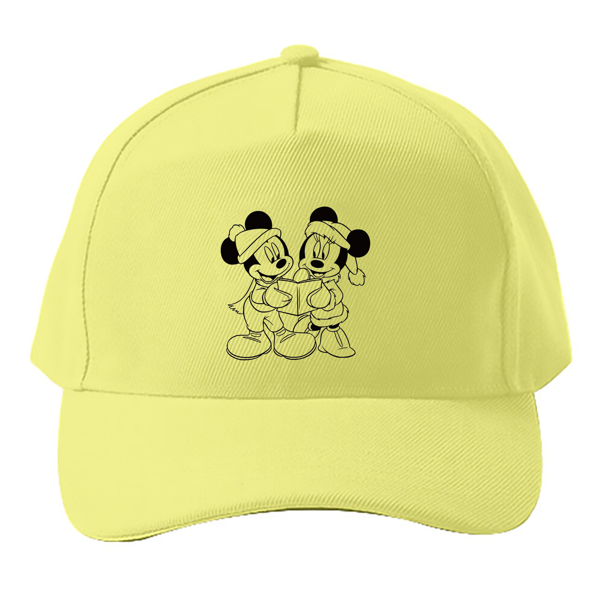 （画像用） ミッキーマウス Mickey Mouse ベースボールキャップ 綿100％ 男女兼用 帽子 スポーツ