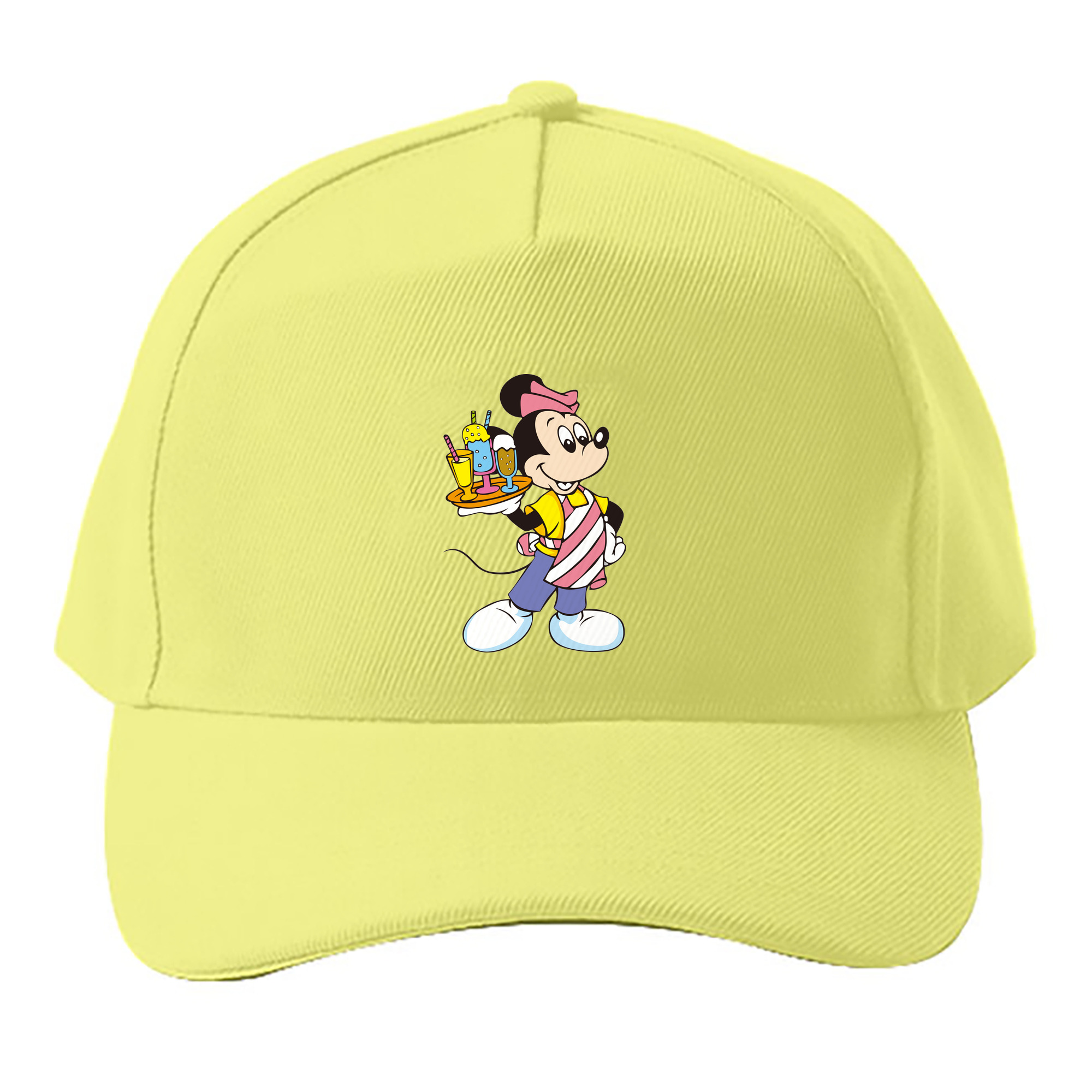 （画像用） ミッキーマウス Mickey Mouse ベースボールキャップ 綿100％ 男女兼用 帽子 スポーツ