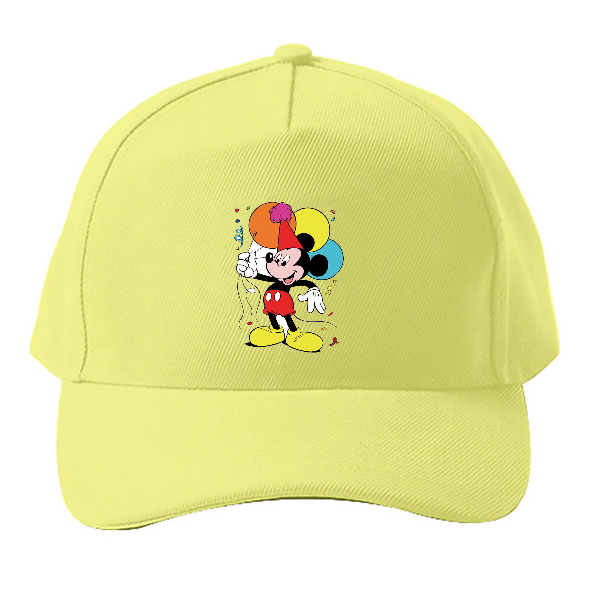 （画像用） ミッキーマウス Mickey Mouse ベースボールキャップ 綿100％ 男女兼用 帽子 スポーツ