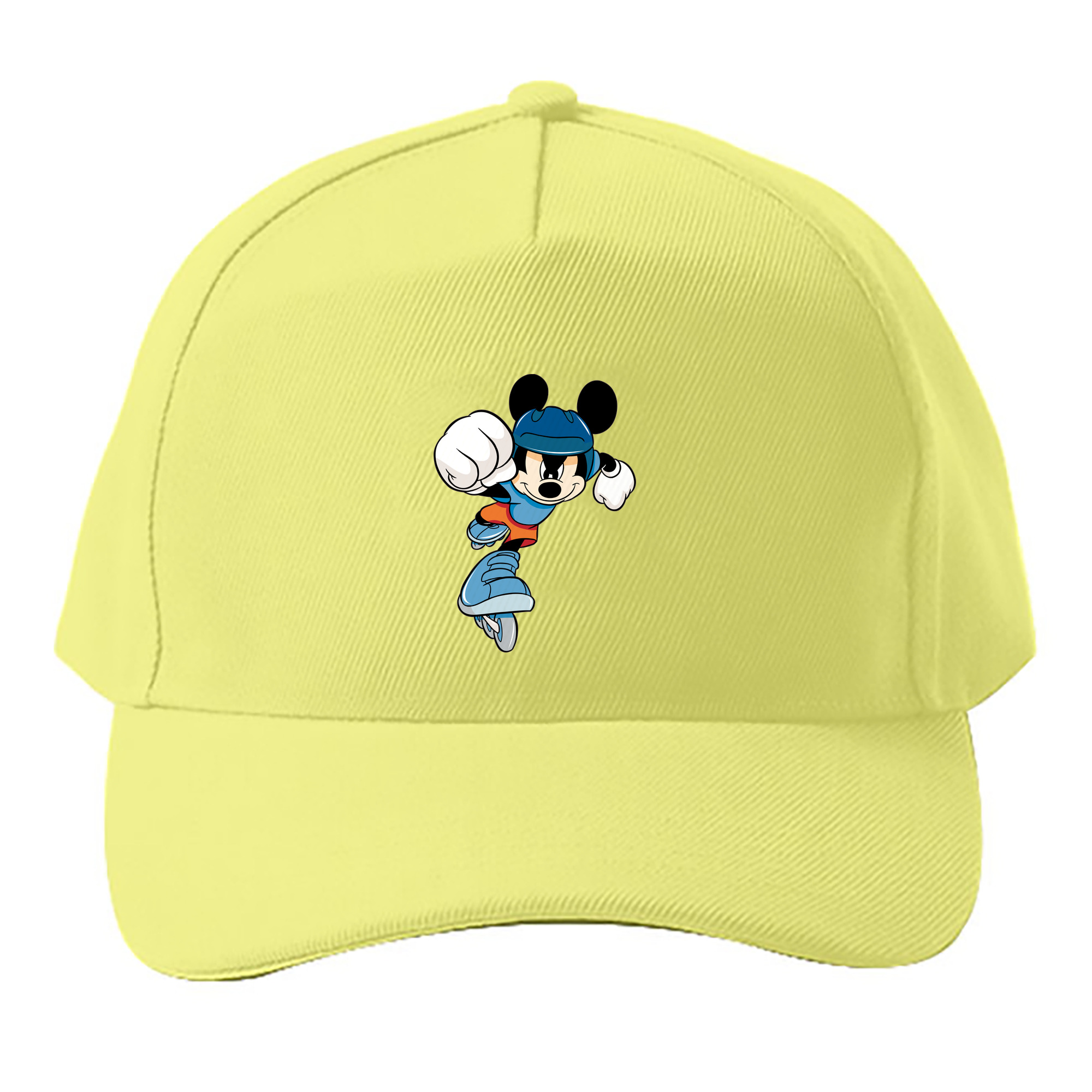 （画像用） ミッキーマウス Mickey Mouse ベースボールキャップ 綿100％ 男女兼用 帽子 スポーツ