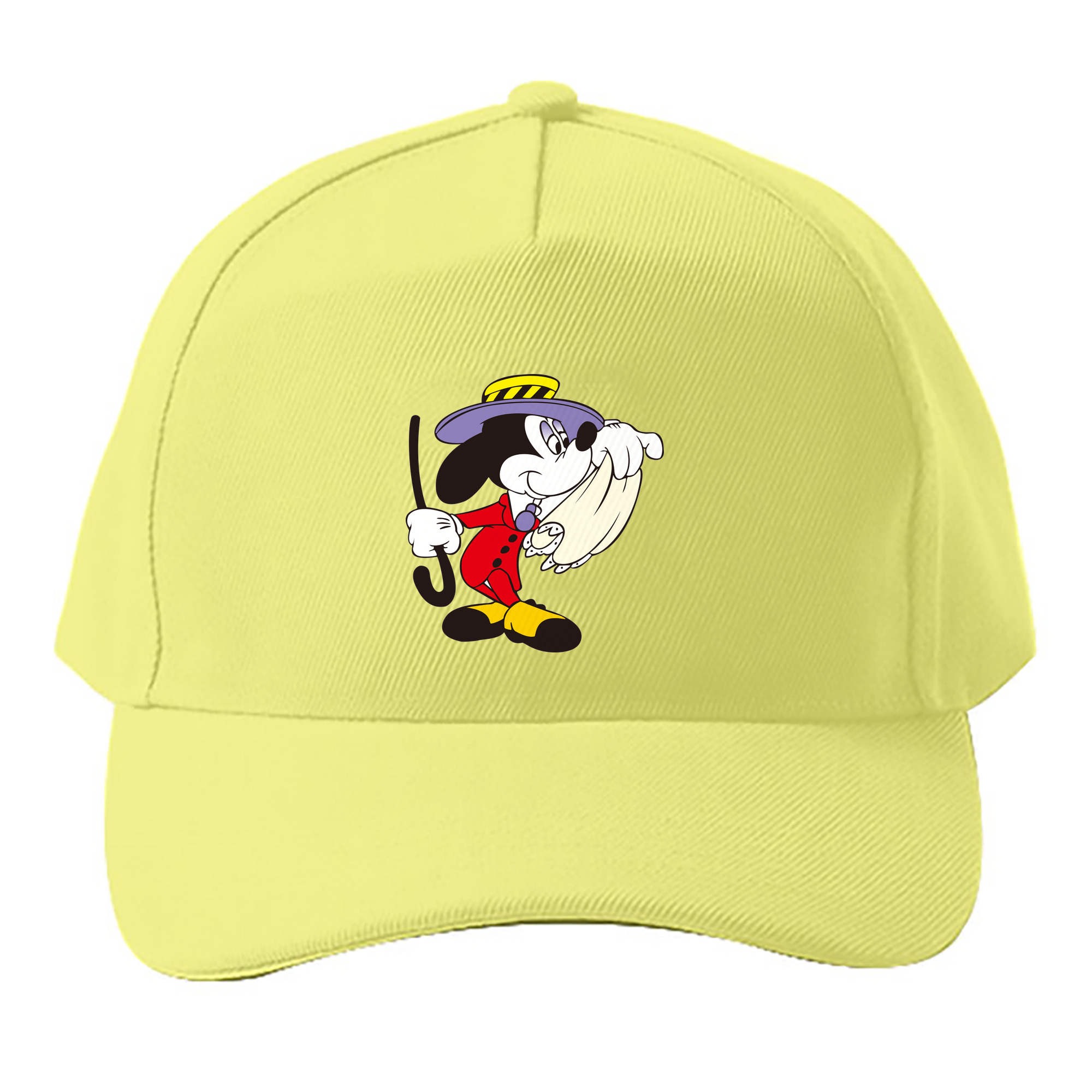 （画像用） ミッキーマウス Mickey Mouse ベースボールキャップ 綿100％ 男女兼用 帽子 スポーツ