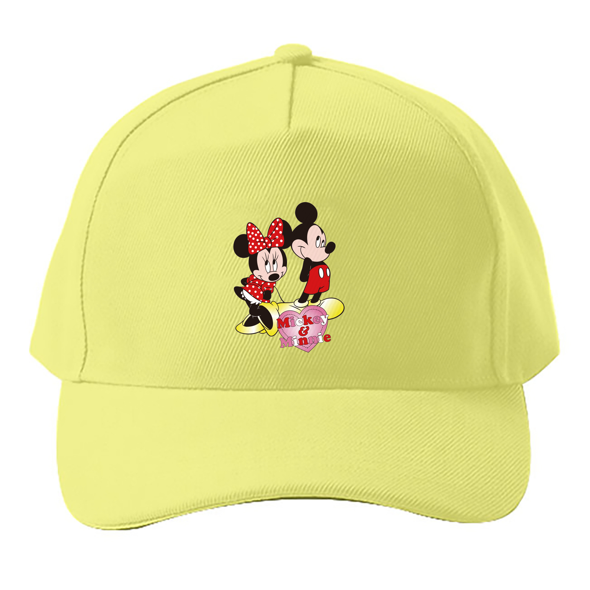 （画像用） ミッキーマウス Mickey Mouse ベースボールキャップ 綿100％ 男女兼用 帽子 スポーツ