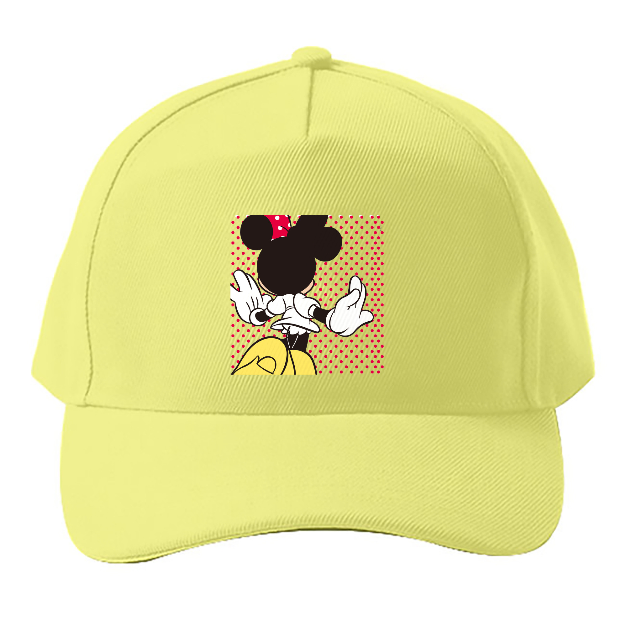 （画像用） ミッキーマウス Mickey Mouse ベースボールキャップ 綿100％ 男女兼用 帽子 スポーツ