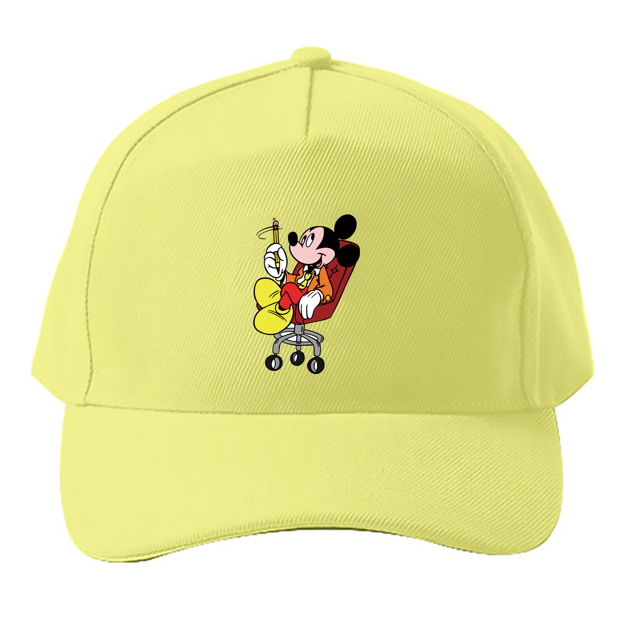 （画像用） ミッキーマウス Mickey Mouse ベースボールキャップ 綿100％ 男女兼用 帽子 スポーツ