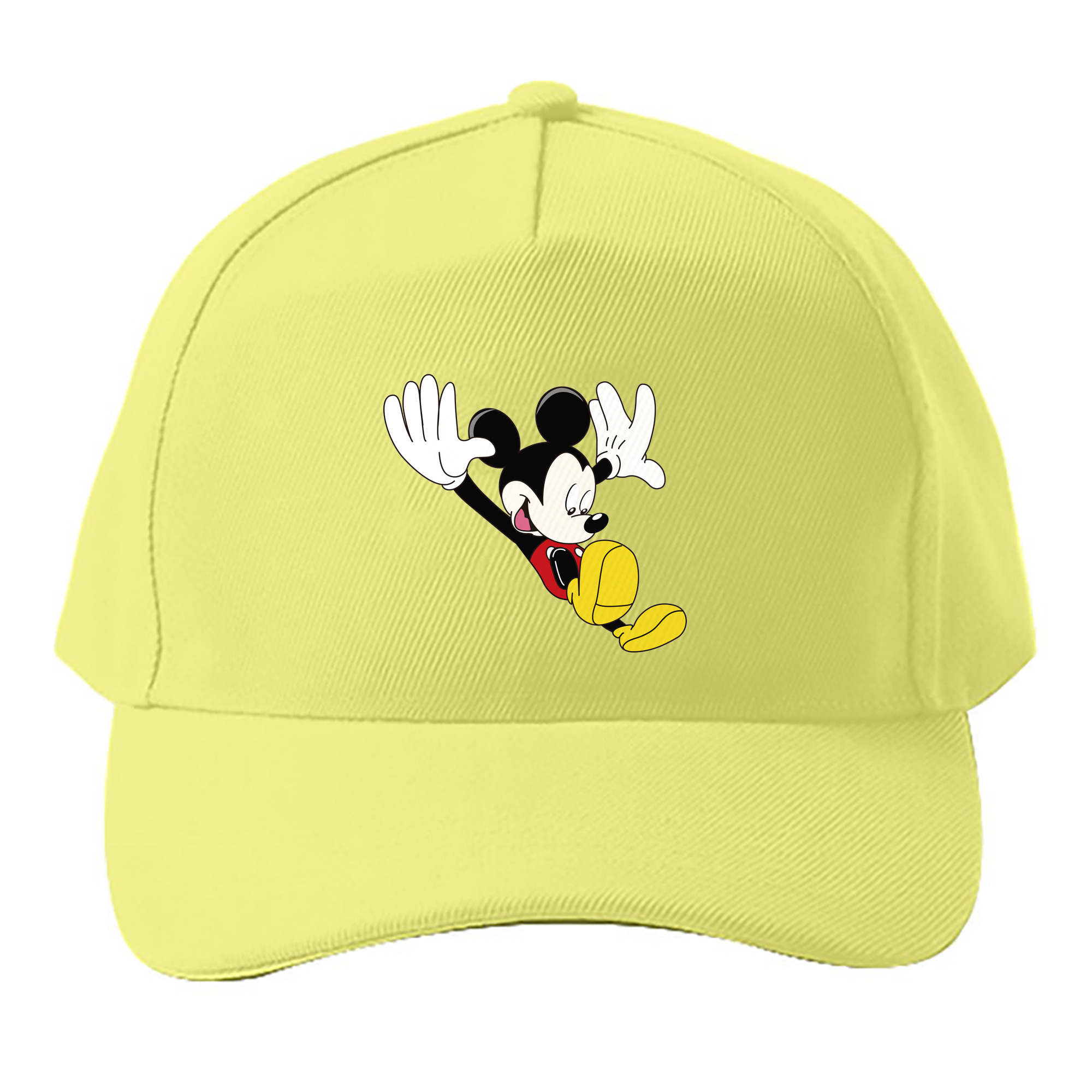 （画像用） ミッキーマウス Mickey Mouse ベースボールキャップ 綿100％ 男女兼用 帽子 スポーツ