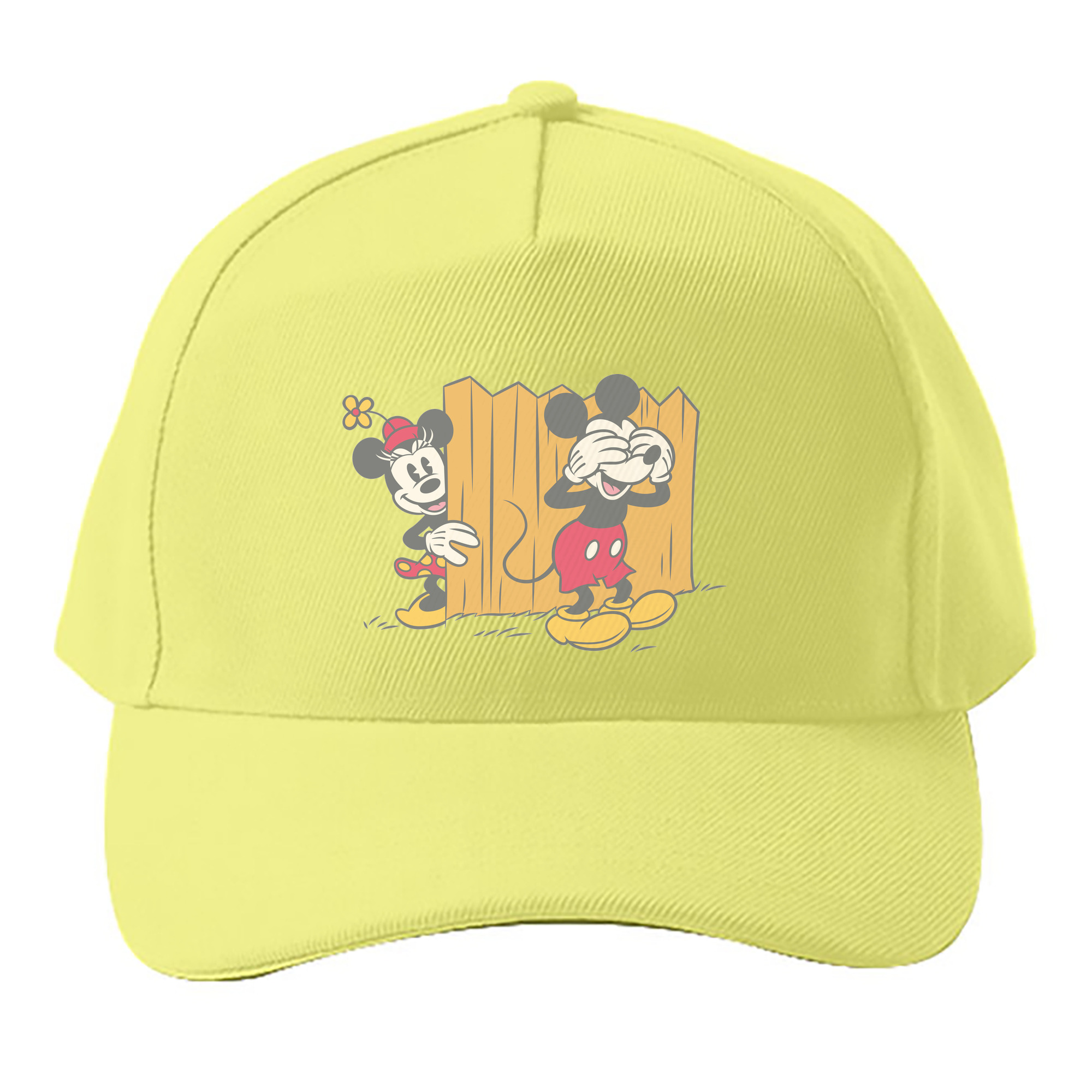 （画像用） ミッキーマウス Mickey Mouse ベースボールキャップ 綿100％ 男女兼用 帽子 スポーツ