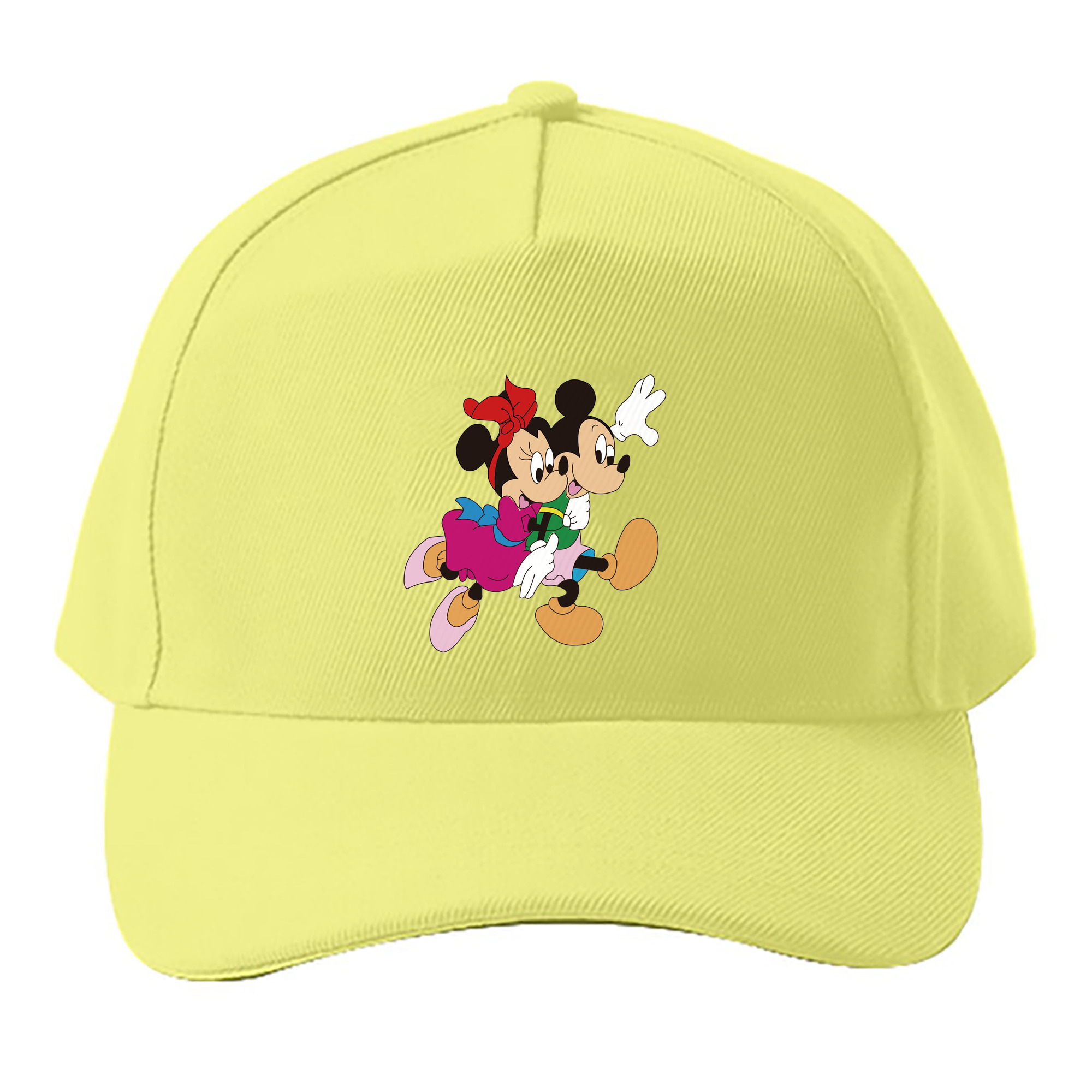 （画像用） ミッキーマウス Mickey Mouse ベースボールキャップ 綿100％ 男女兼用 帽子 スポーツ
